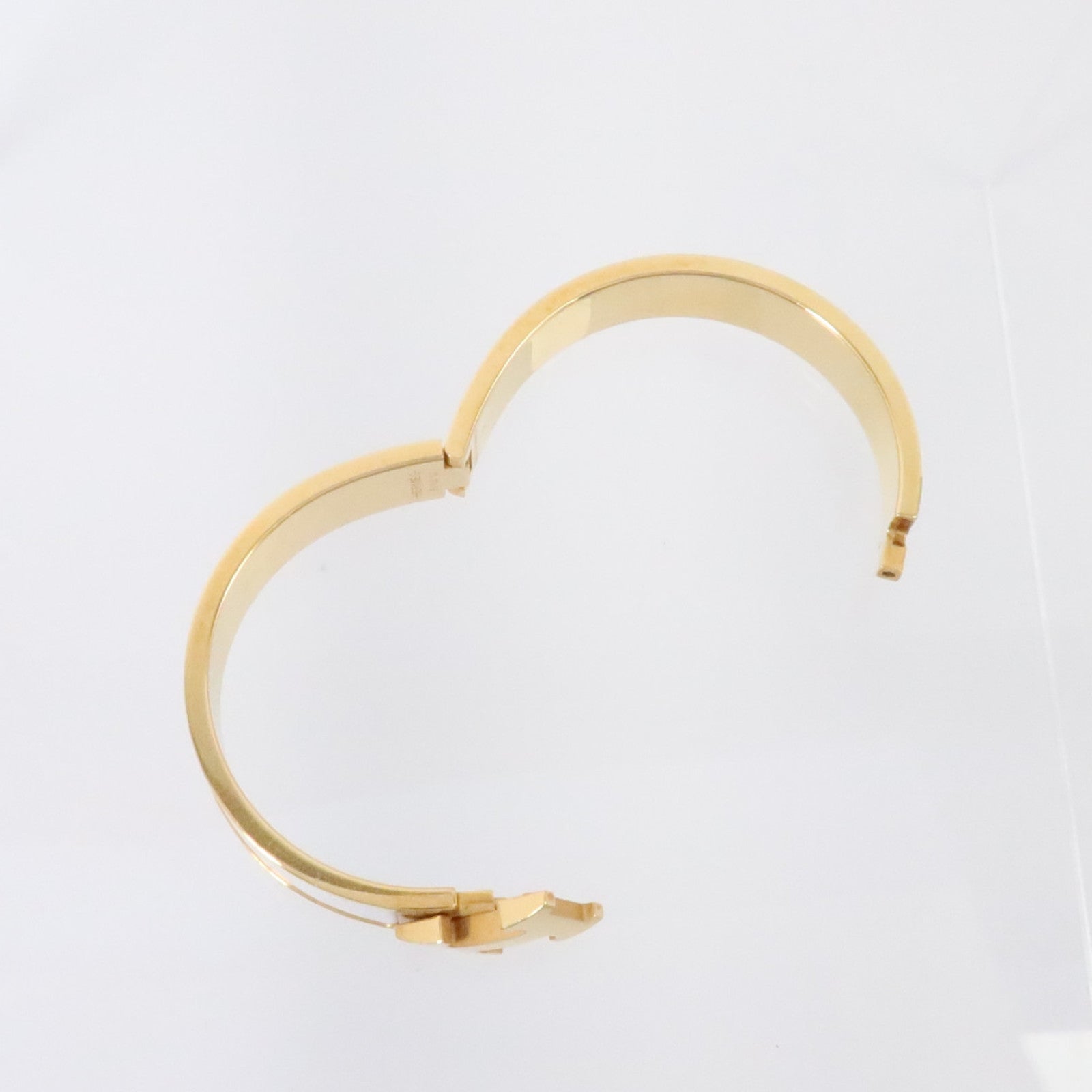 HERMES 金屬/琺瑯Clic H Bracelet金扣手鏈