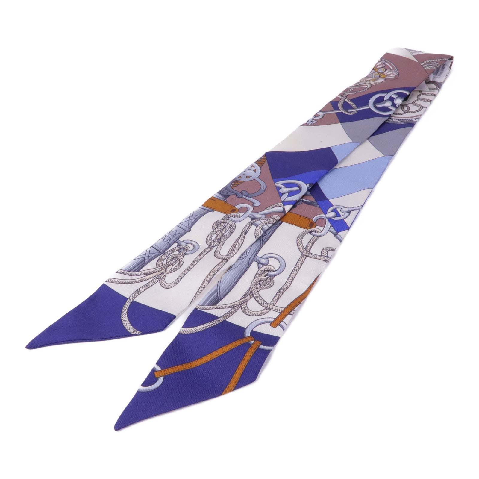 HERMES 絲質Twilly絲巾