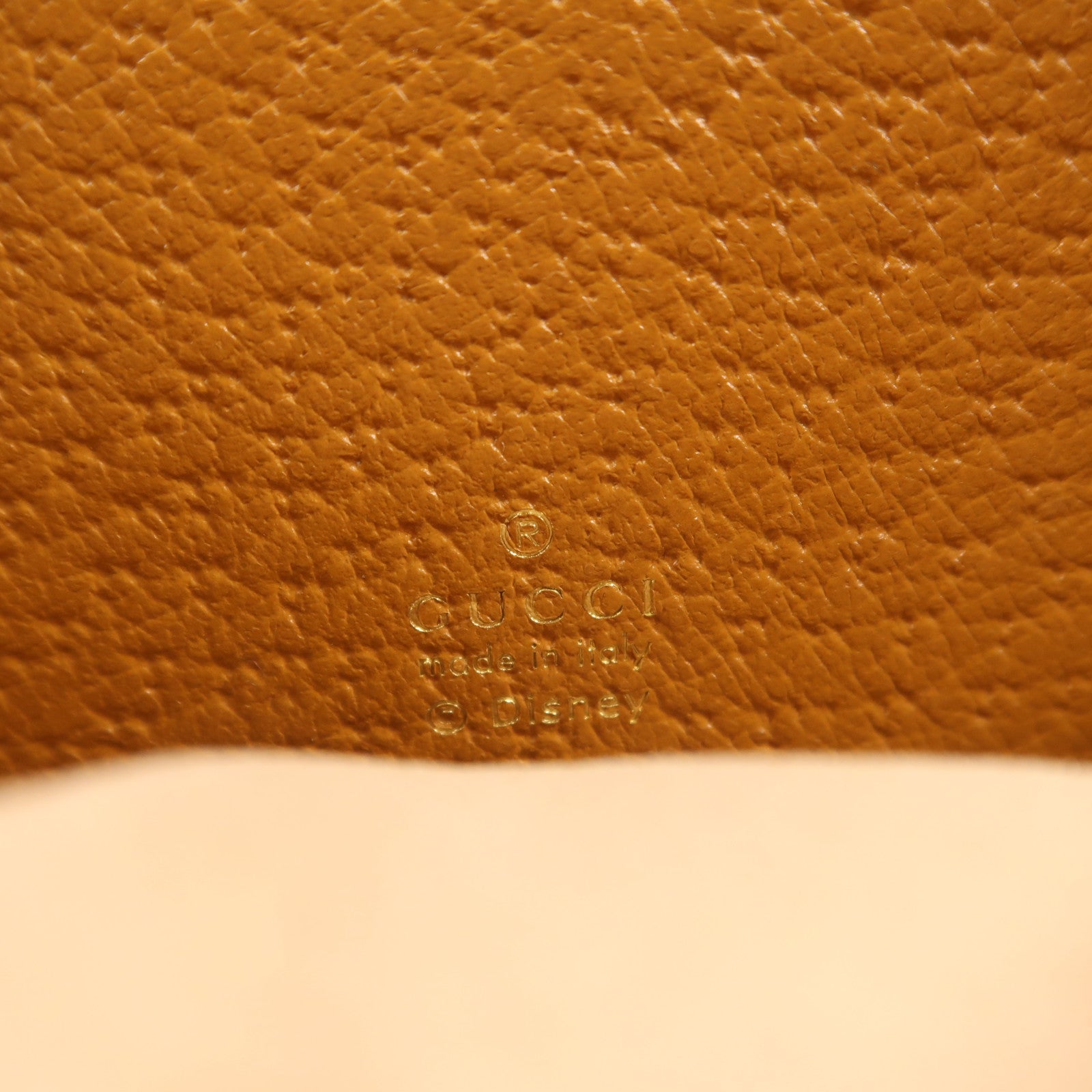 GUCCI 塗層帆布Disney GG Backpack金扣鏈帶背包