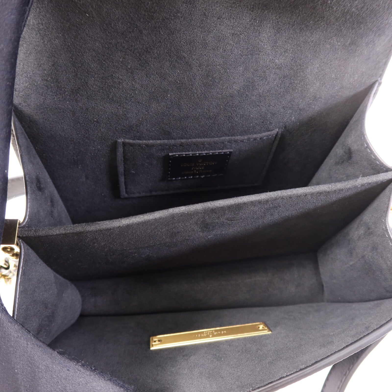 LOUIS VUITTON Epi Mini Dauphine 金扣肩背兩用袋
