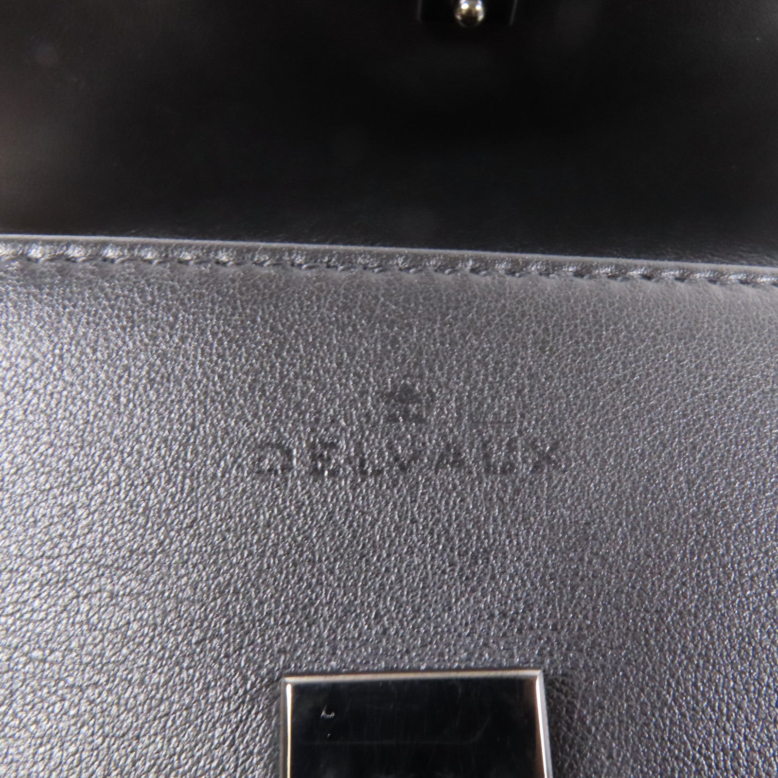 Delvaux 牛皮皮革Tempete MM手挽肩背兩用袋
