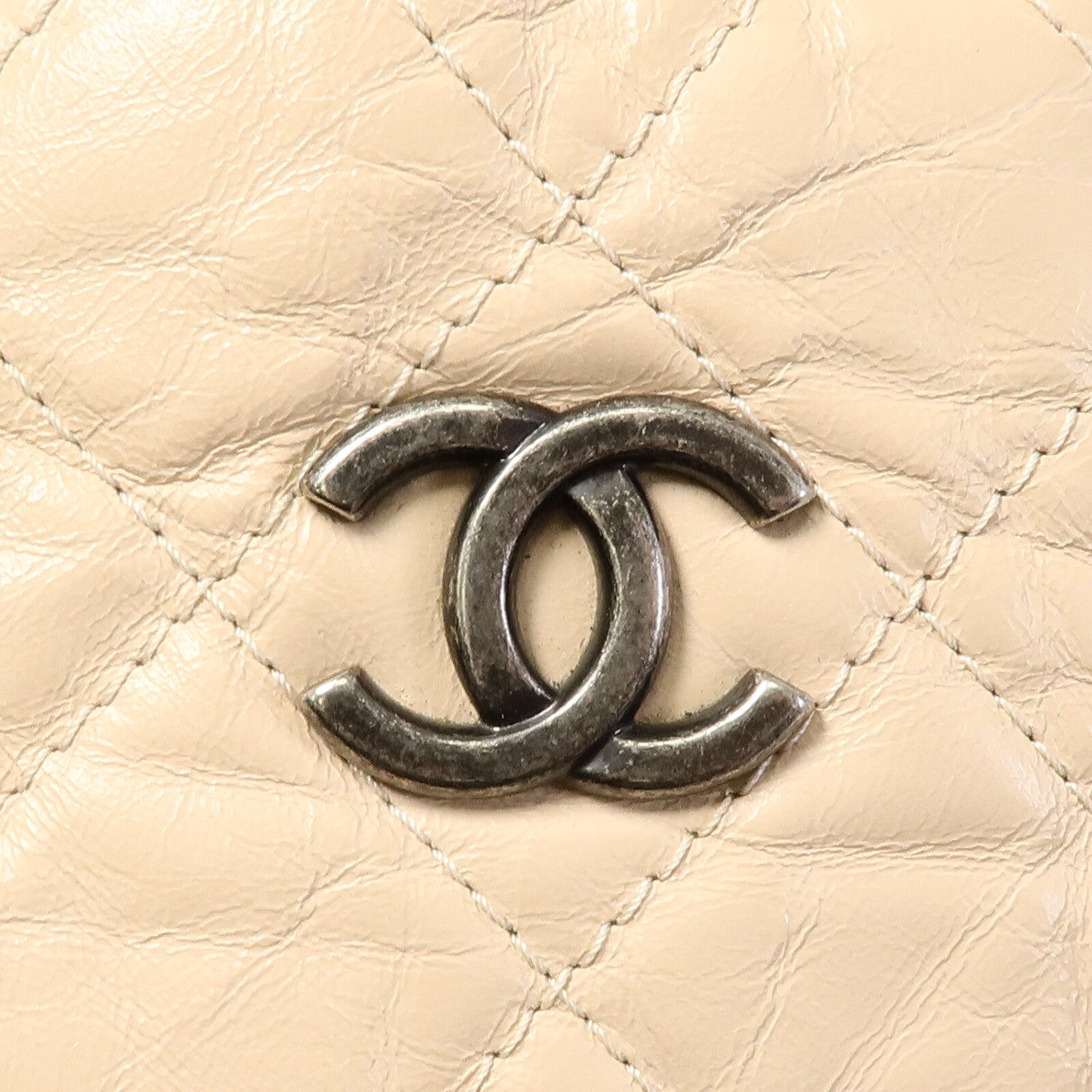 CHANEL 牛皮皮革Gabrielle BackPack鏈帶背包