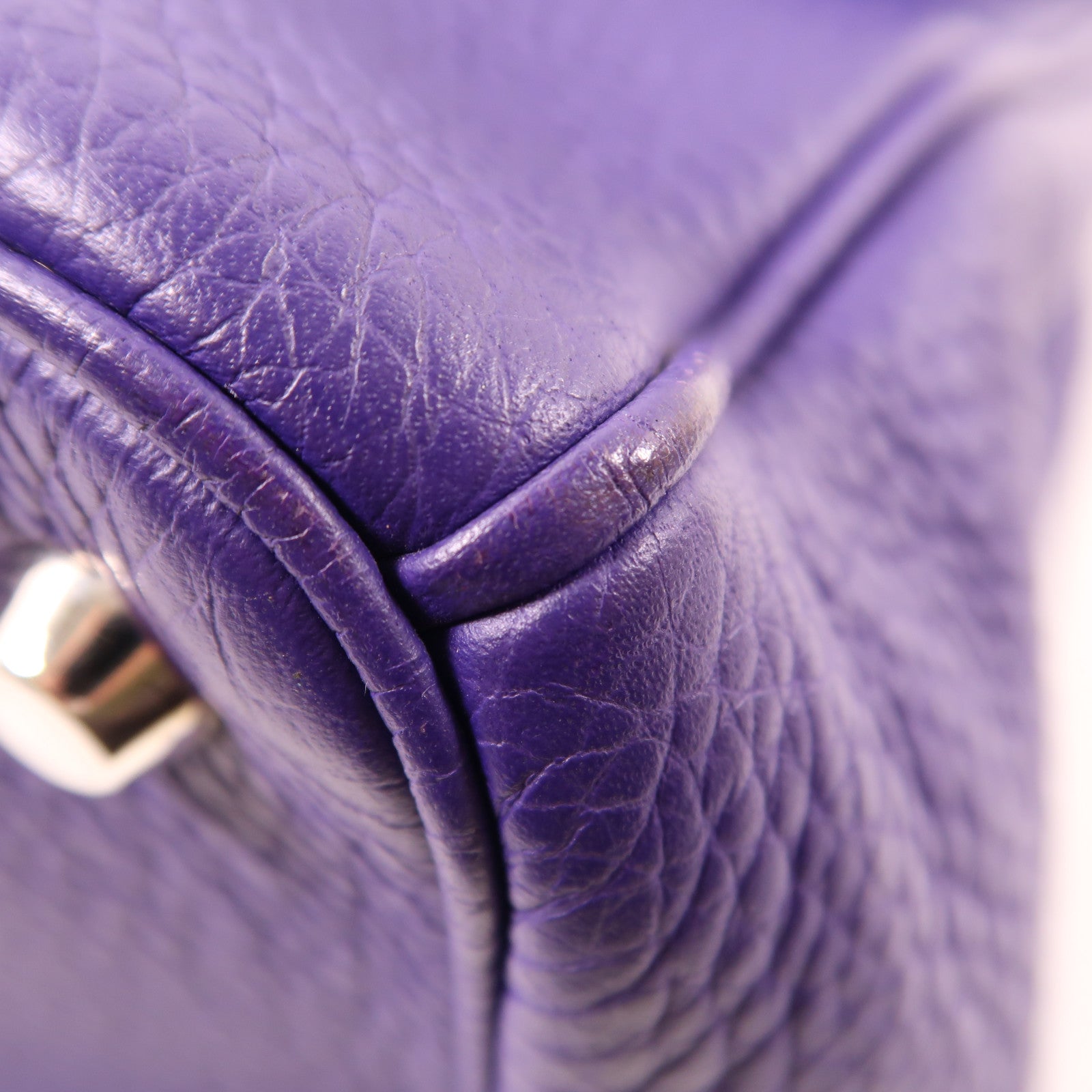 Dior 牛皮皮革Be Dior銀扣手挽肩背兩用袋