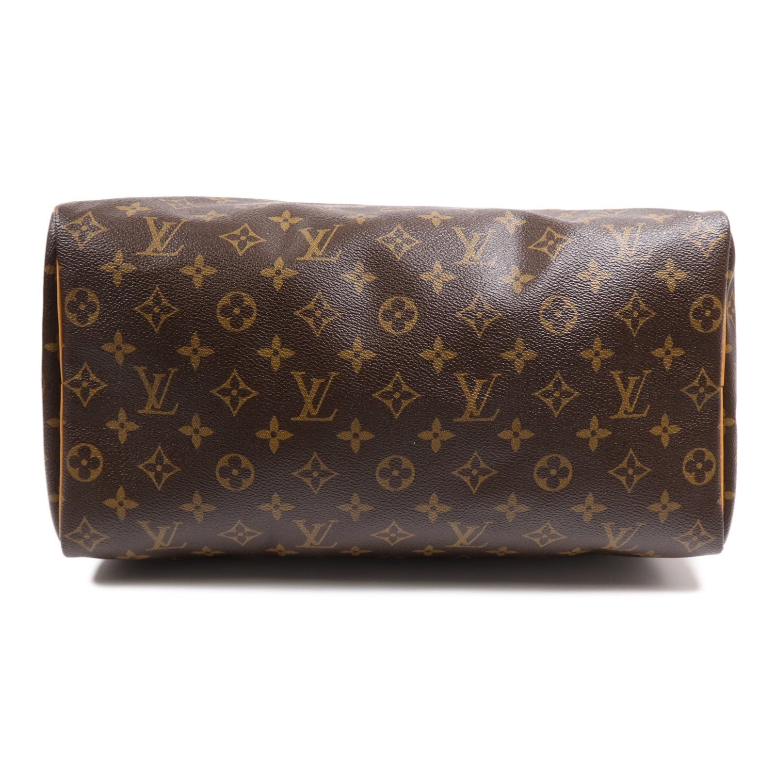 LOUIS VUITTON Monogram Speedy 35金扣手挽袋