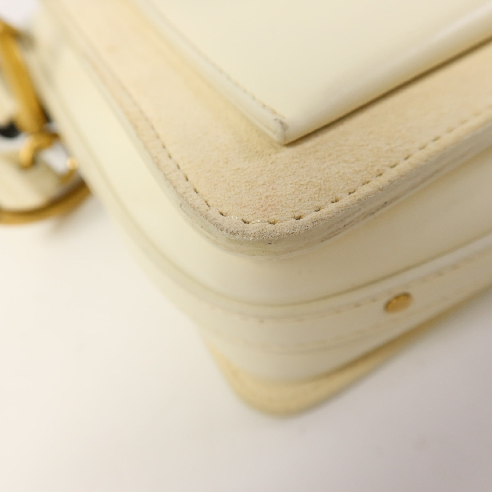 Chloe 牛皮皮革Shoulder Bag金扣肩背袋