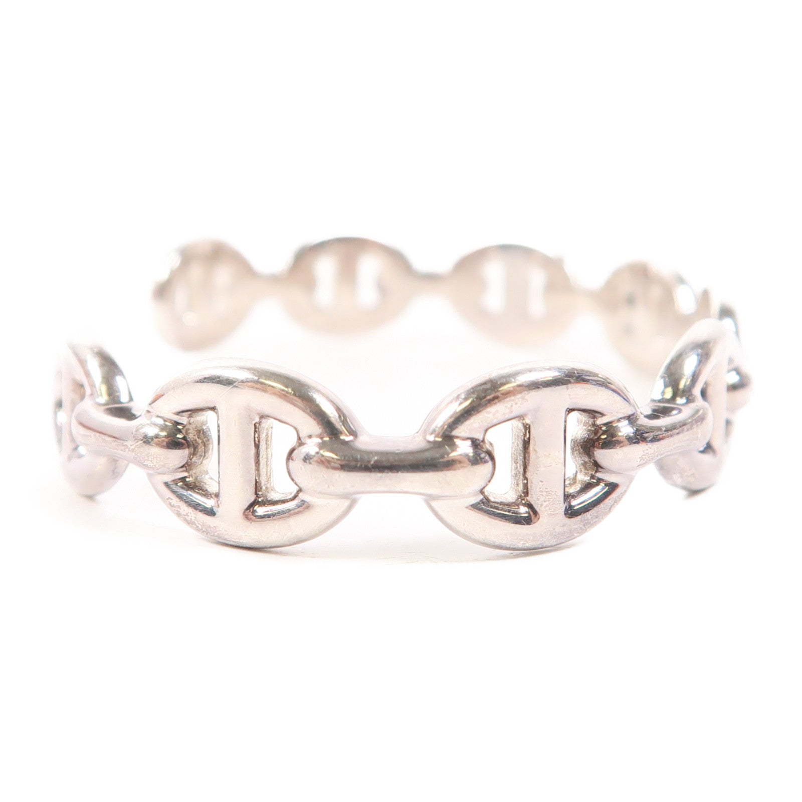 HERMES 925純銀Chain D'ancre Bracelet手鐲