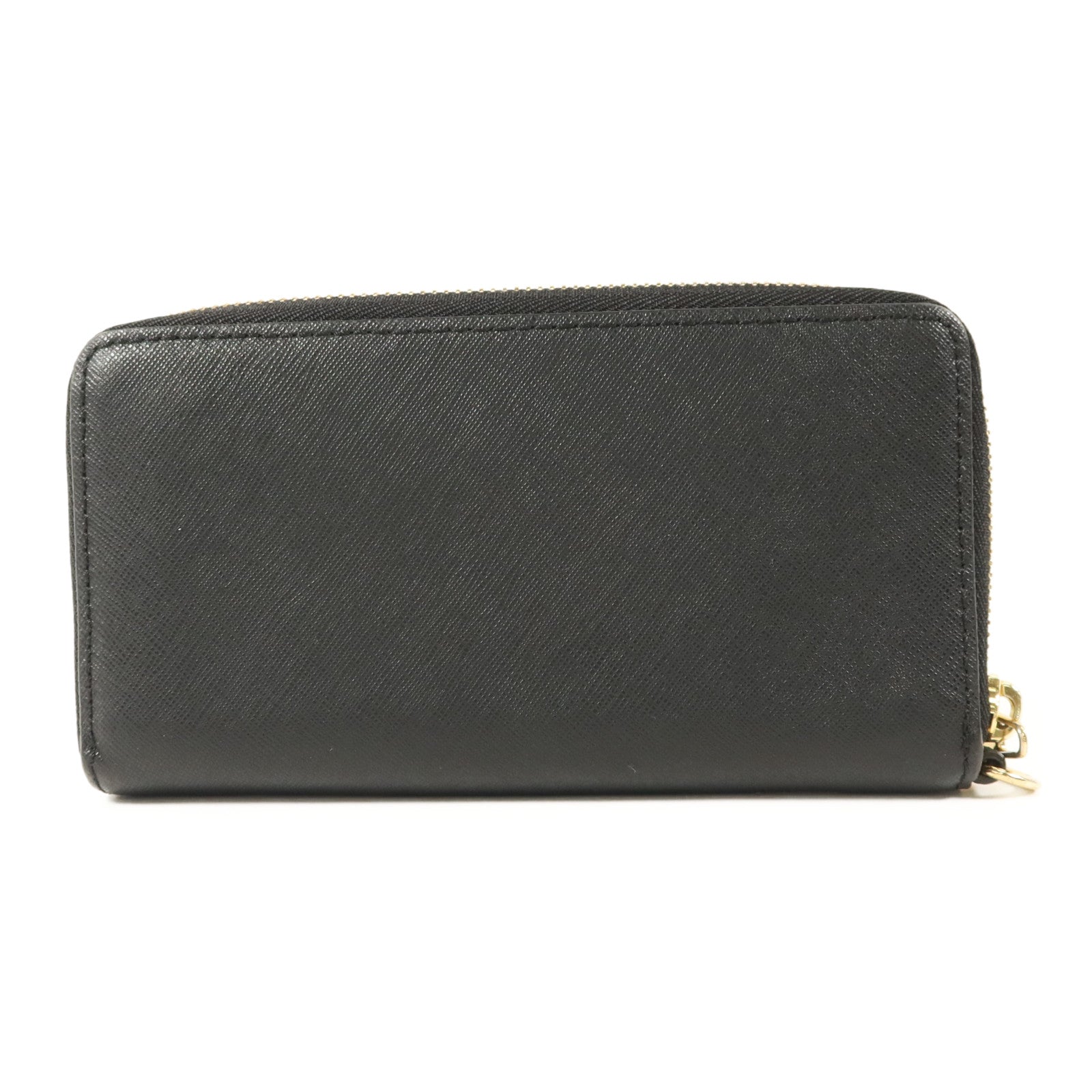 Michael Kors 牛皮皮革Zipper Round Wallet金扣錢包