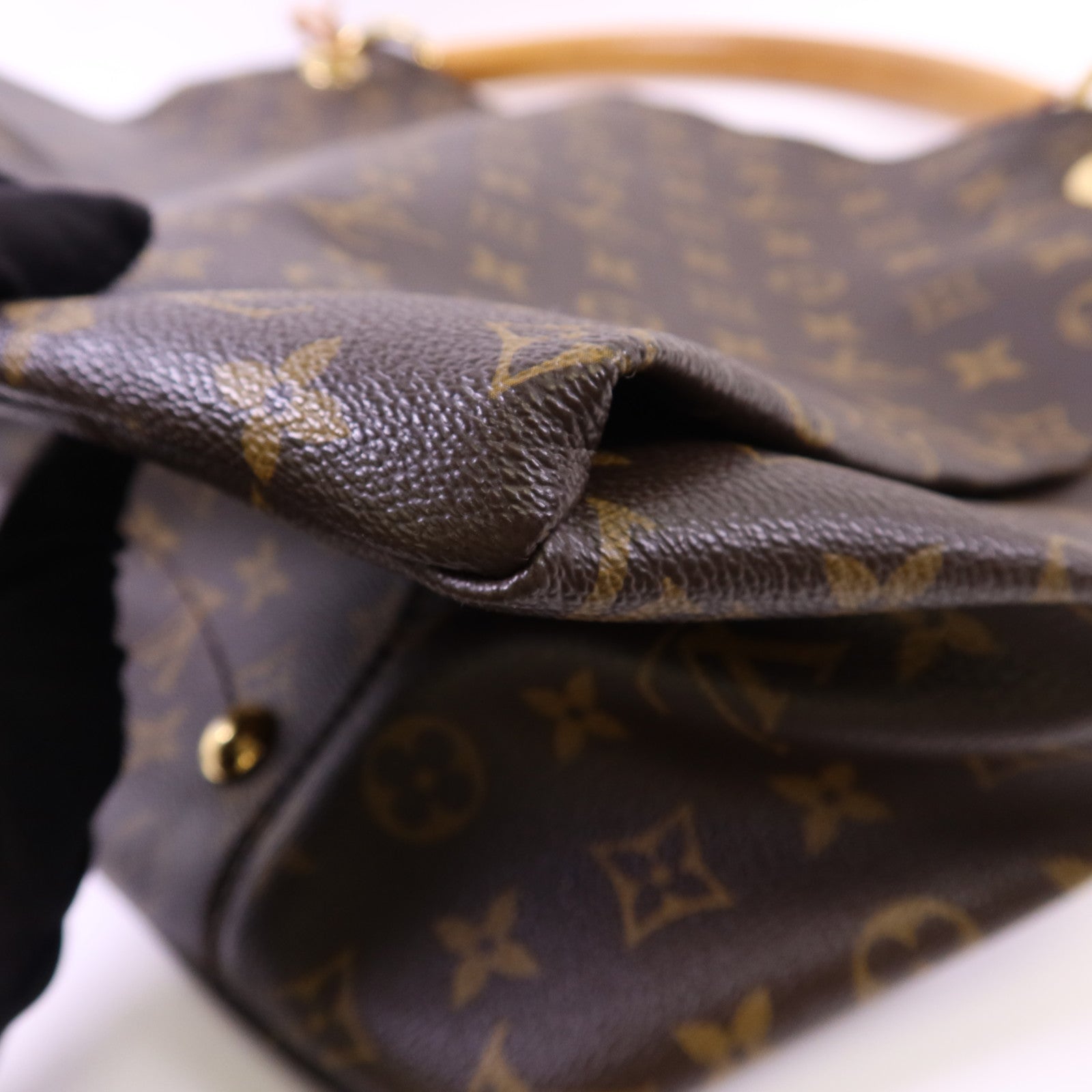 LOUIS VUITTON Monogram Artsy GM金扣肩背袋