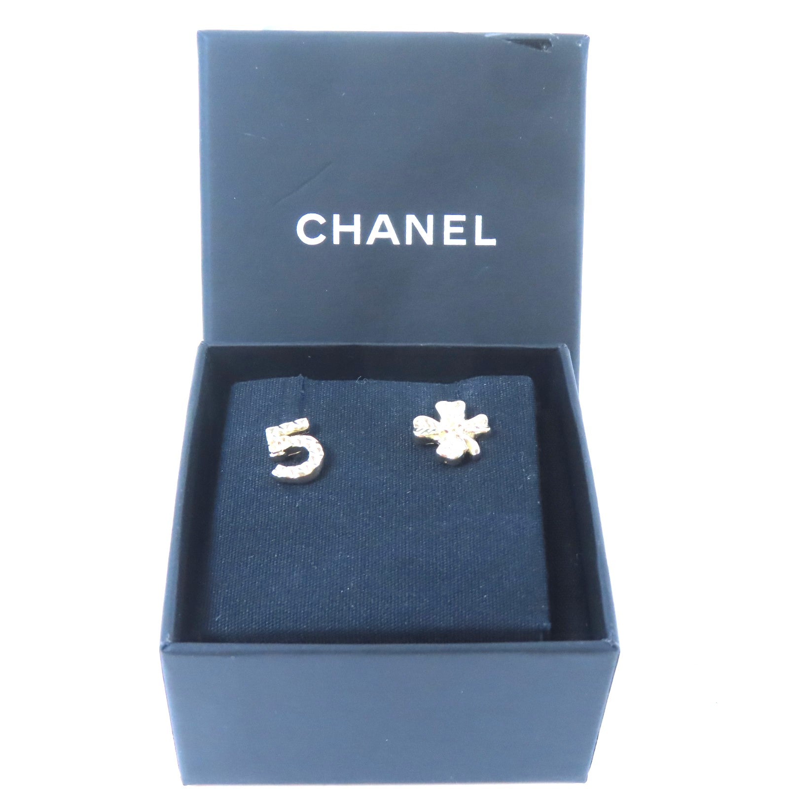 CHANEL 金屬Earrings耳環金色