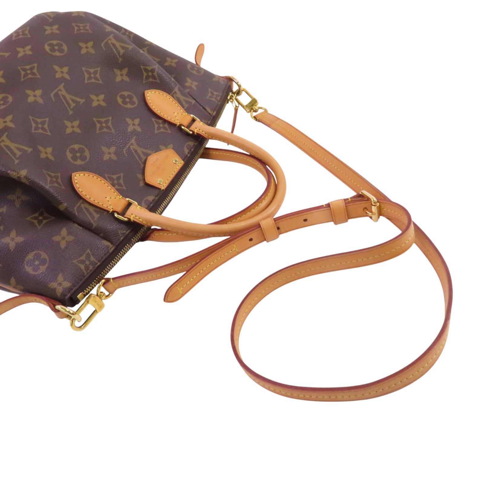 LOUIS VUITTON Monogram Turenne PM金扣手挽肩背兩用袋