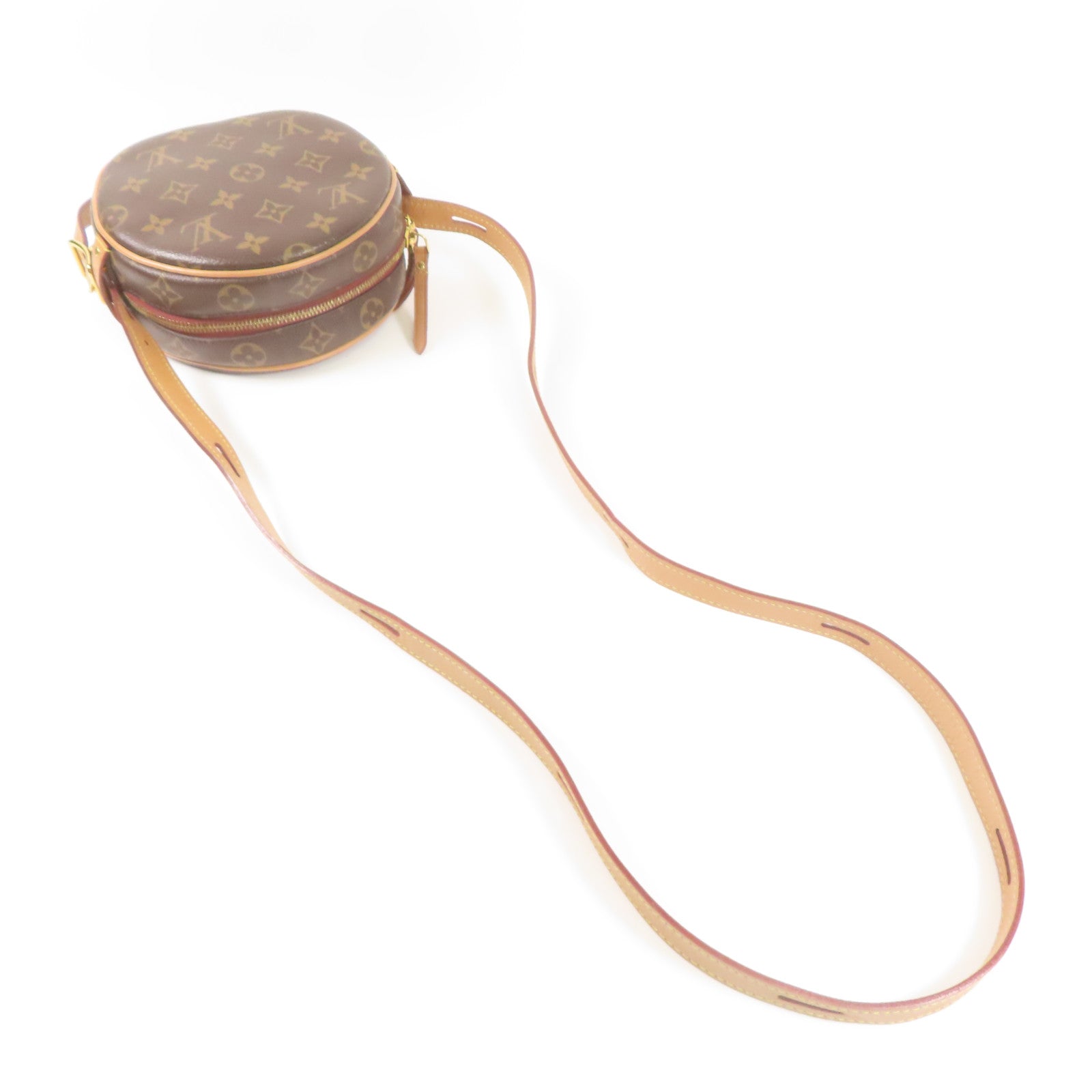 LOUIS VUITTON Monogram Boite Chapeau Souple PM金扣肩背袋