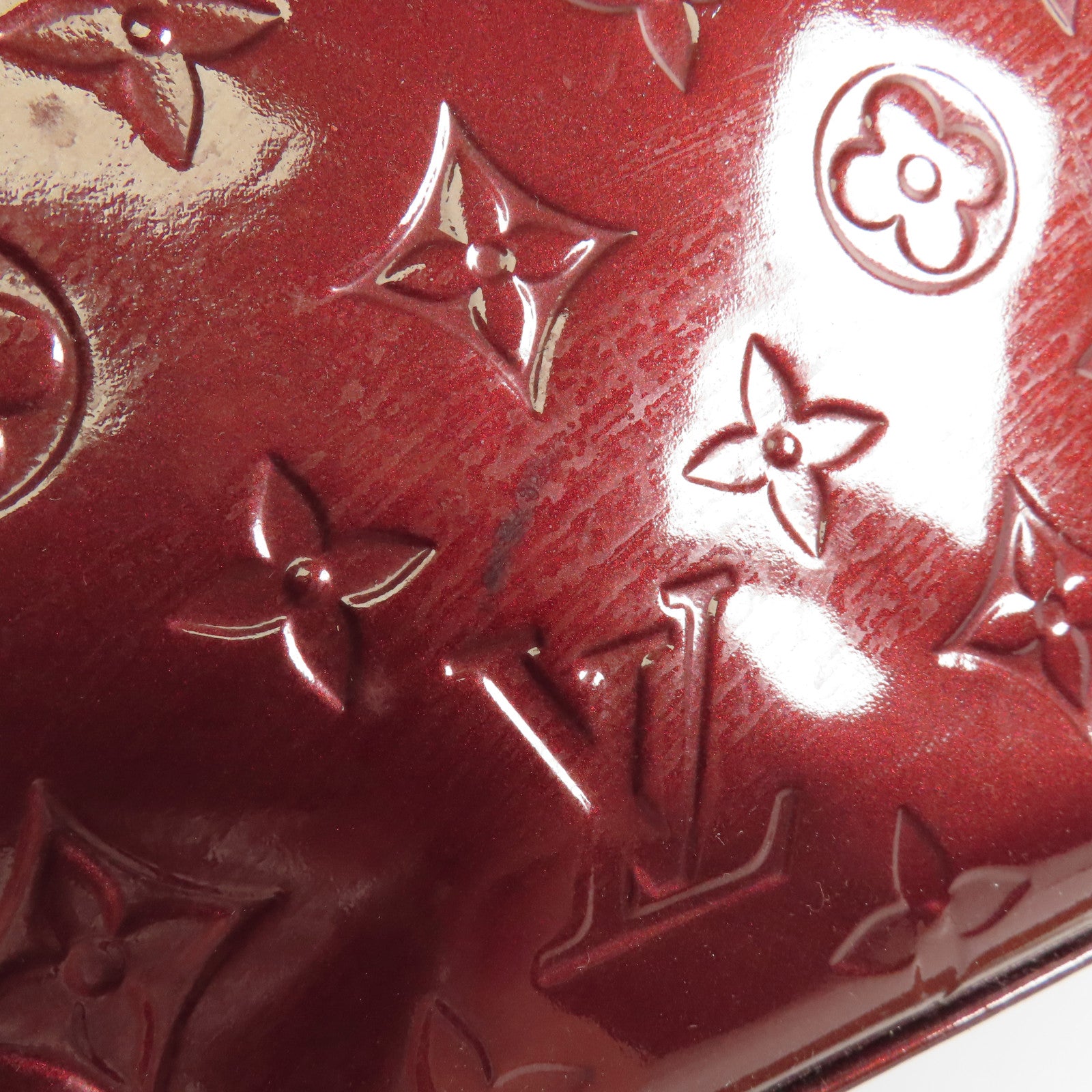 LOUIS VUITTON Vernis Brea MM金扣手挽肩背兩用袋