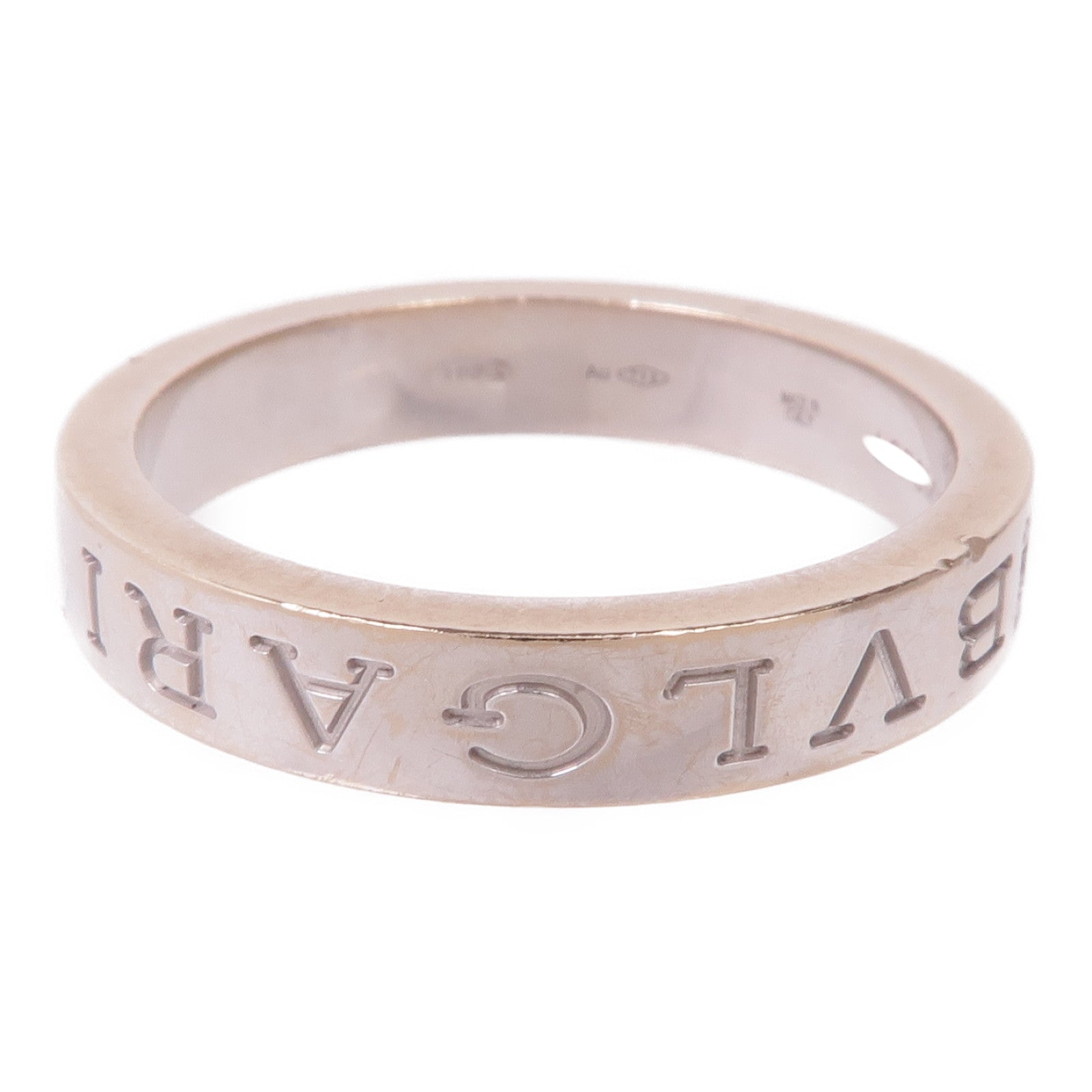 BVLGARI 【激減優惠】18K白金B.Zero1 Essential Ring鑽石戒指Bvlgari#61/US#9.5