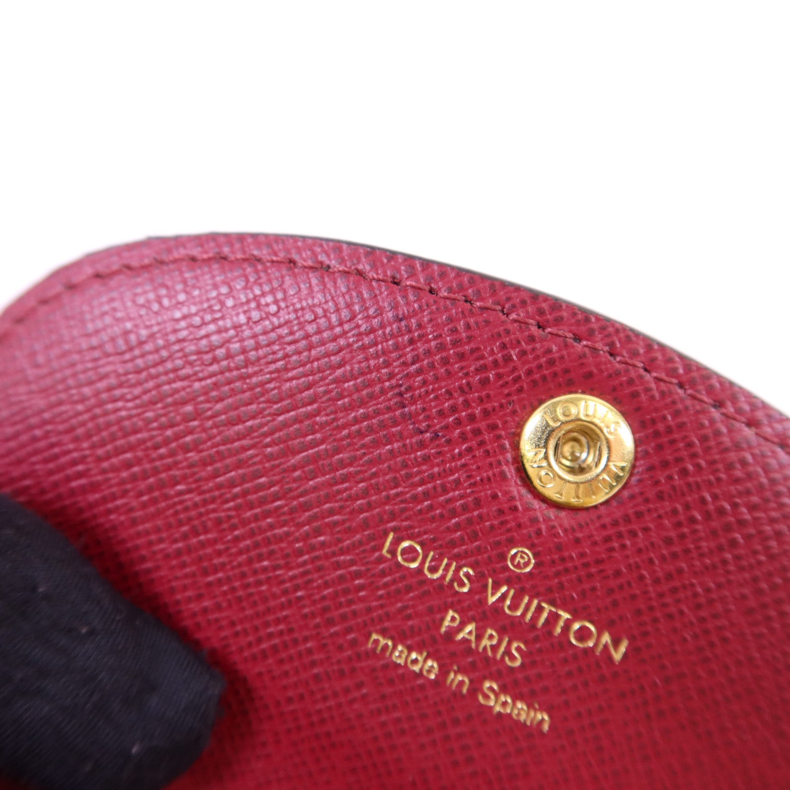LOUIS VUITTON Monogram Rosalie金扣零錢包