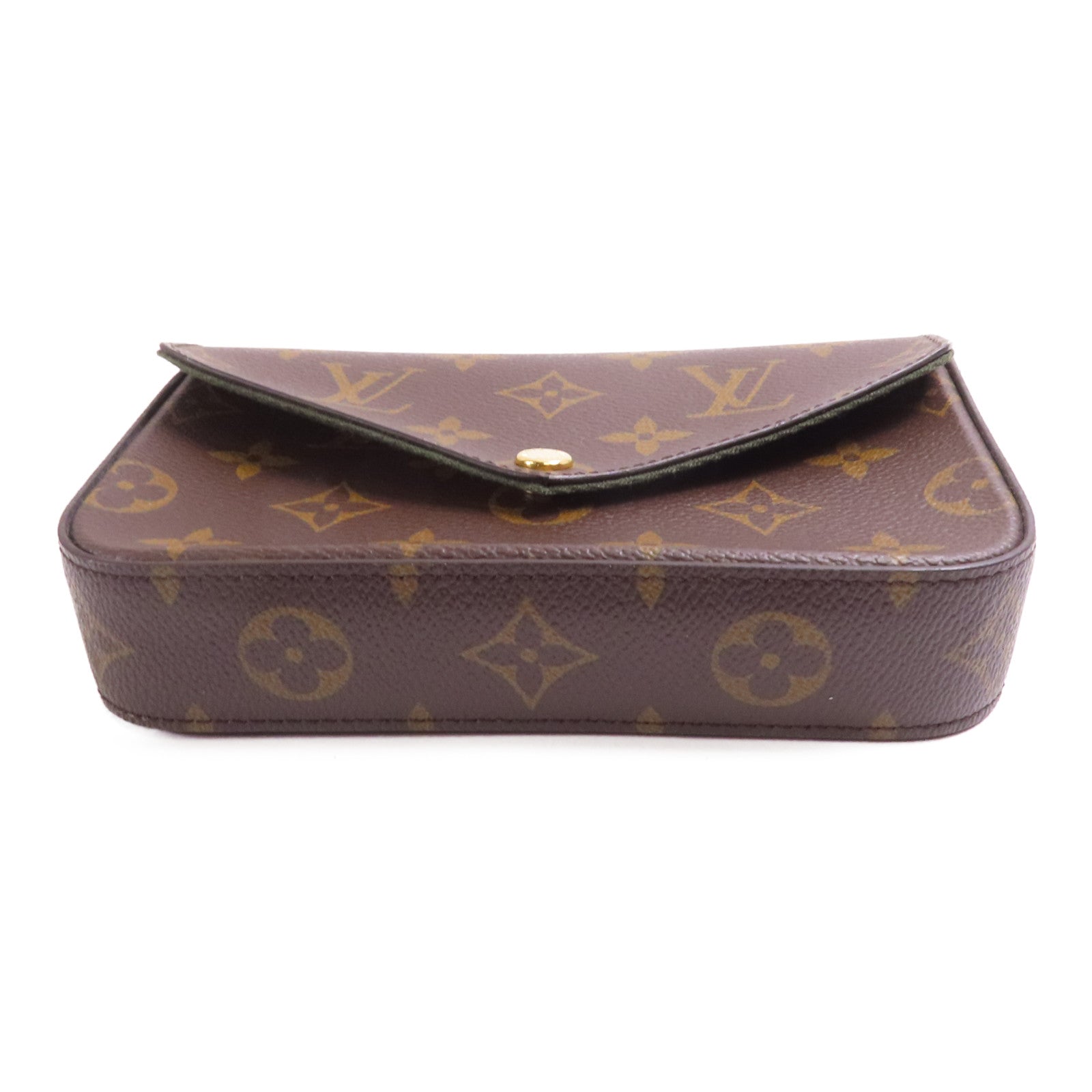 LOUIS VUITTON Monogram Felicie Strap & Go金扣肩背袋