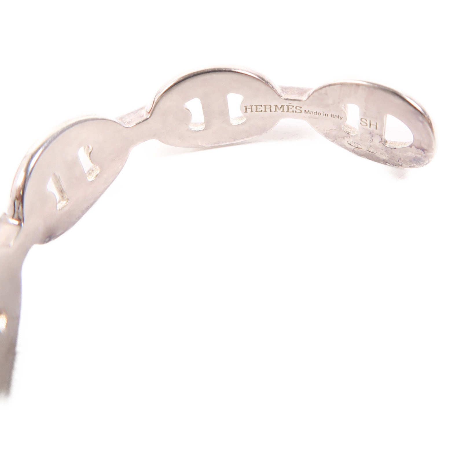 HERMES 925純銀Chain D'ancre Bracelet手鐲