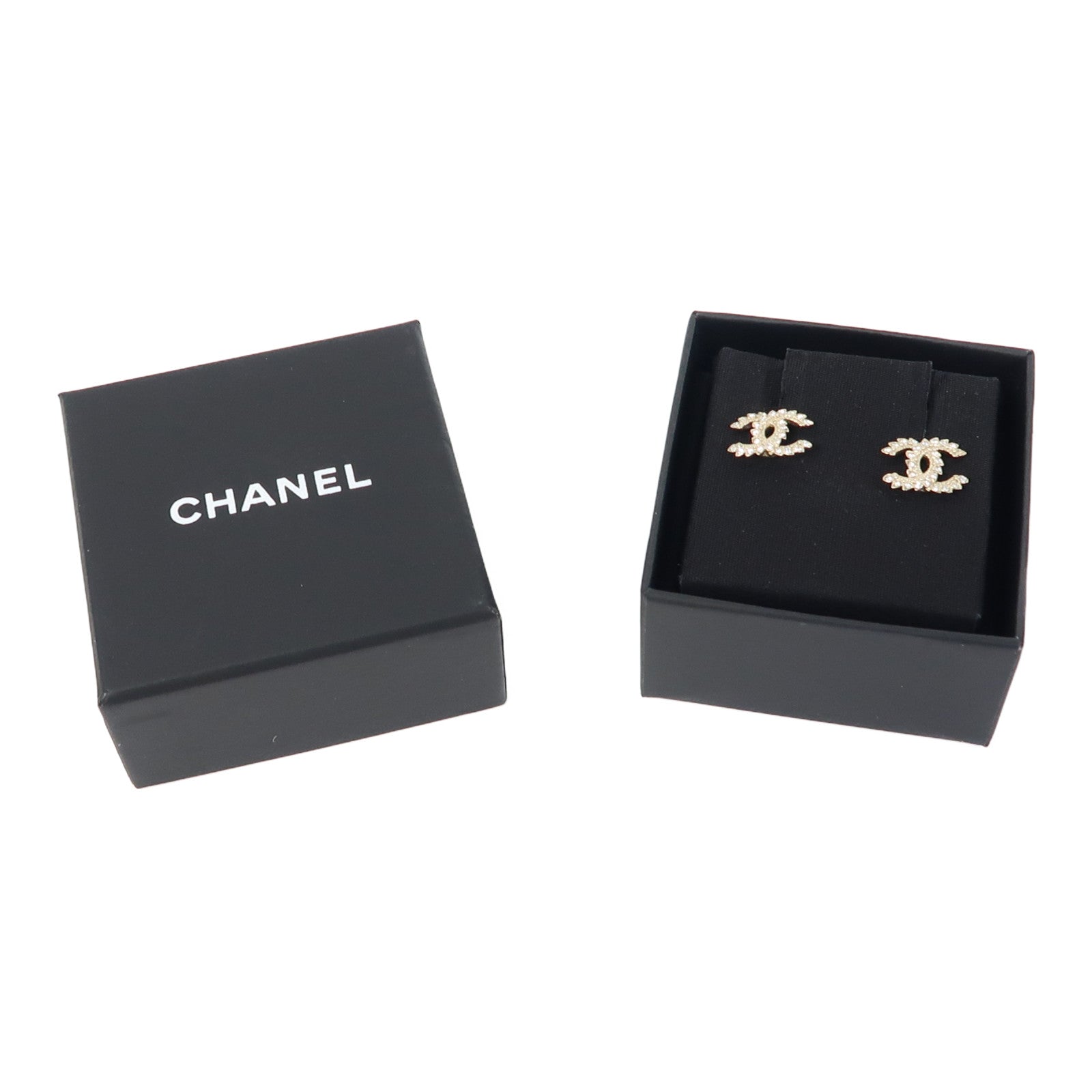 CHANEL 金屬Earrings耳環金色