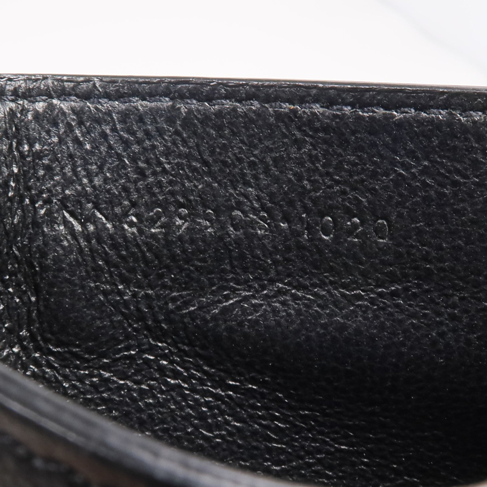 SAINT LAURENT 牛皮皮革Card Case銀扣卡片套