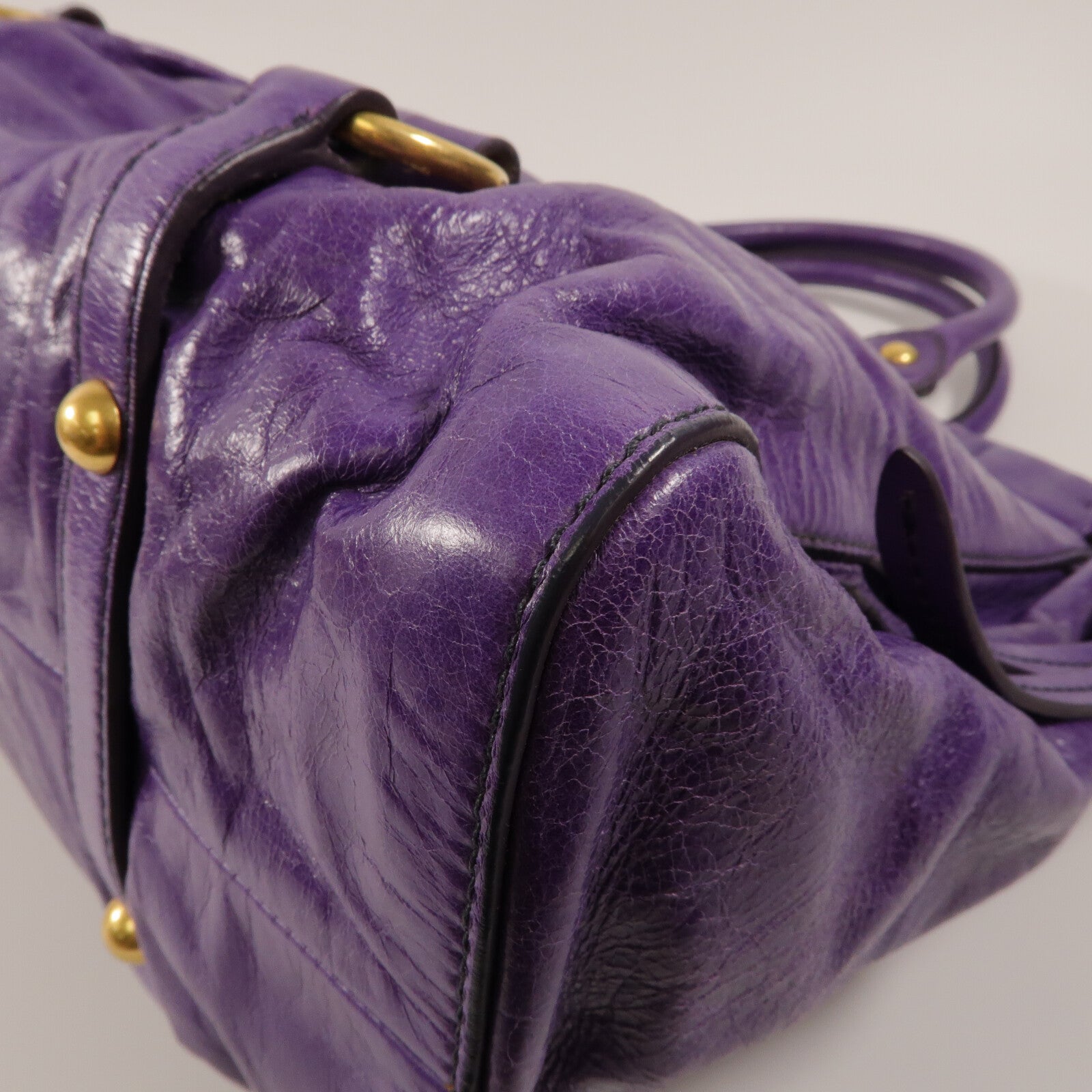 Miu Miu 牛皮皮革Shoulder Bag手挽肩背兩用袋