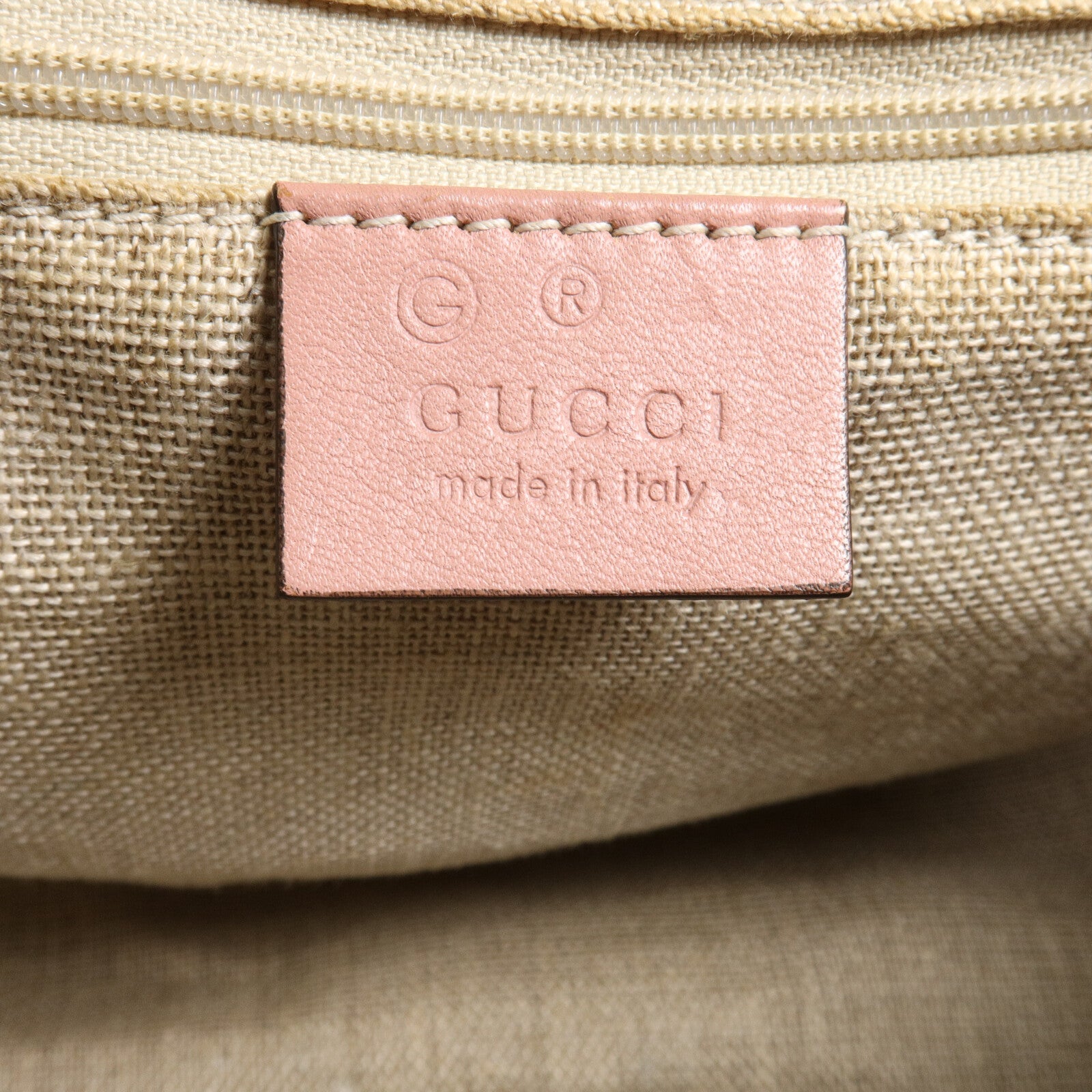 GUCCI 牛皮皮革Microguccissima手挽肩背兩用袋
