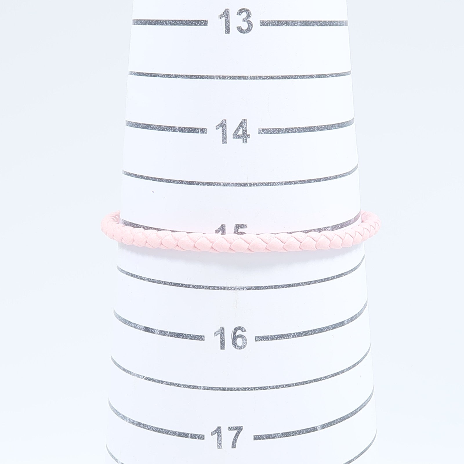 HERMES Swift皮革Glenan Bracelet手帶Rose Sakura