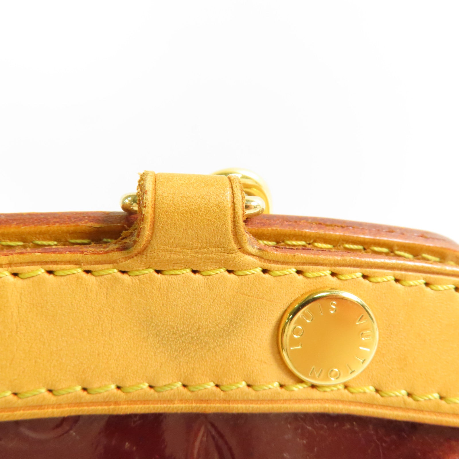 LOUIS VUITTON Vernis Brea MM金扣手挽肩背兩用袋