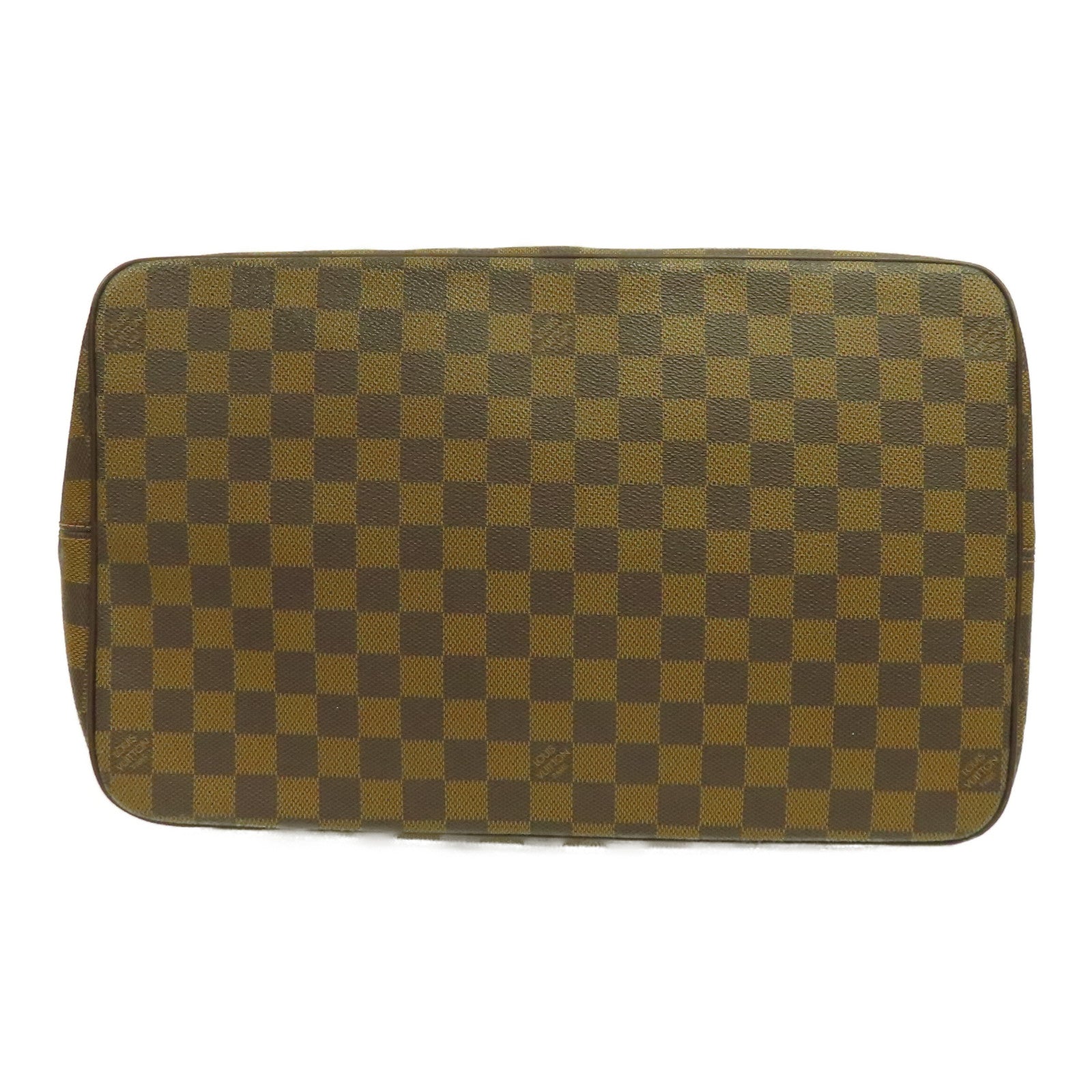 LOUIS VUITTON Damier Saleya GM金扣手挽袋啡色