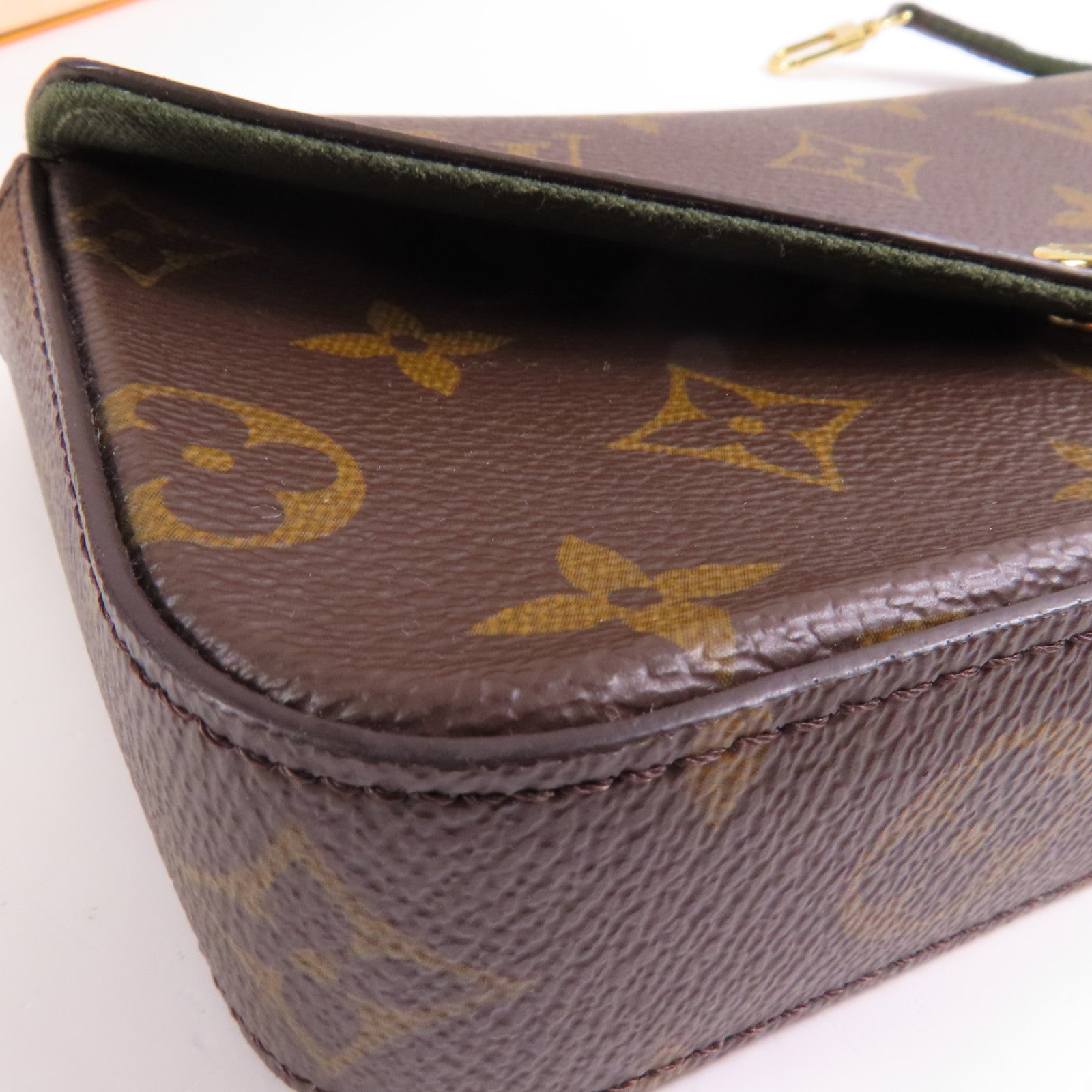 LOUIS VUITTON Monogram Felicie Strap & Go金扣肩背袋