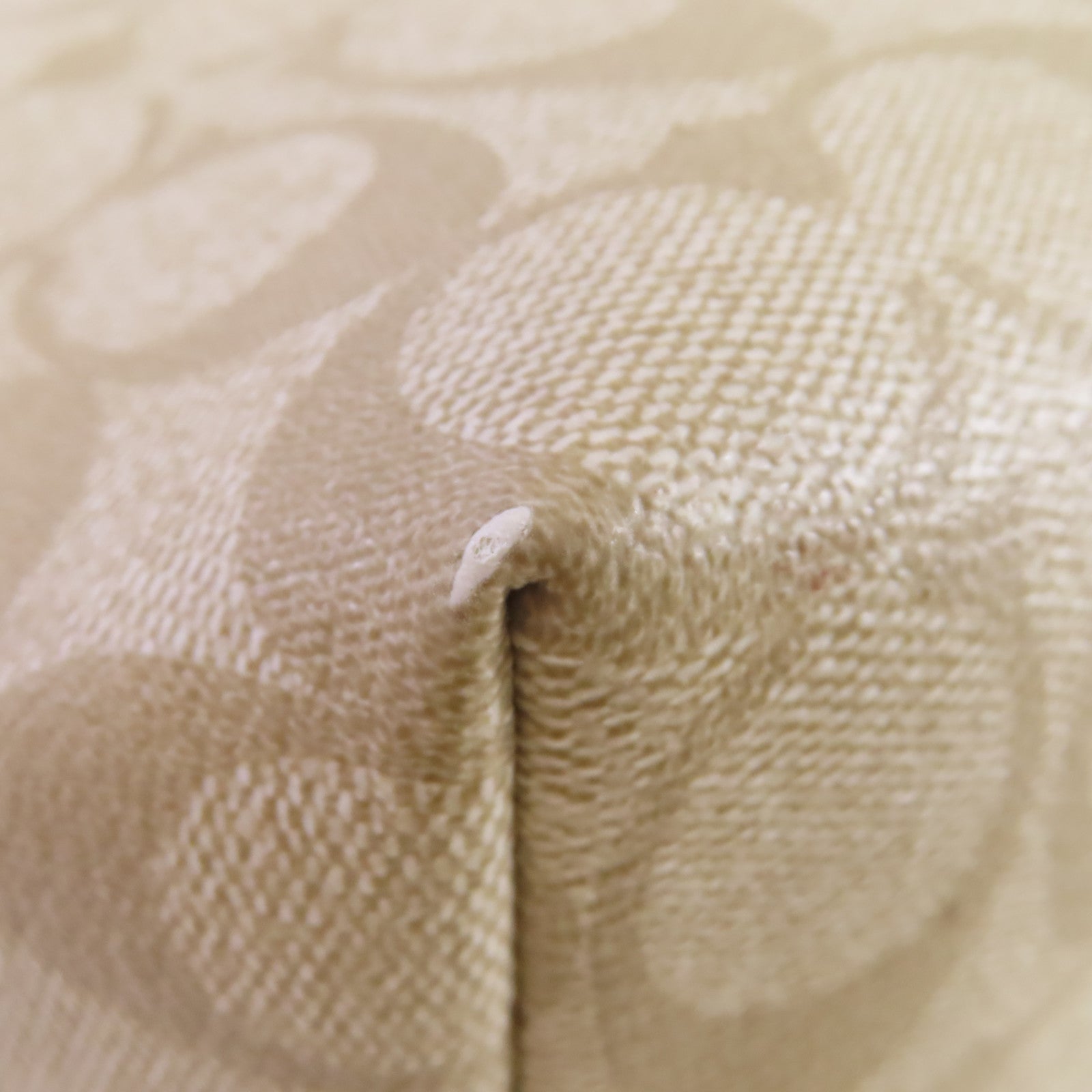COACH 塗層帆布Tote Bag手挽袋米色