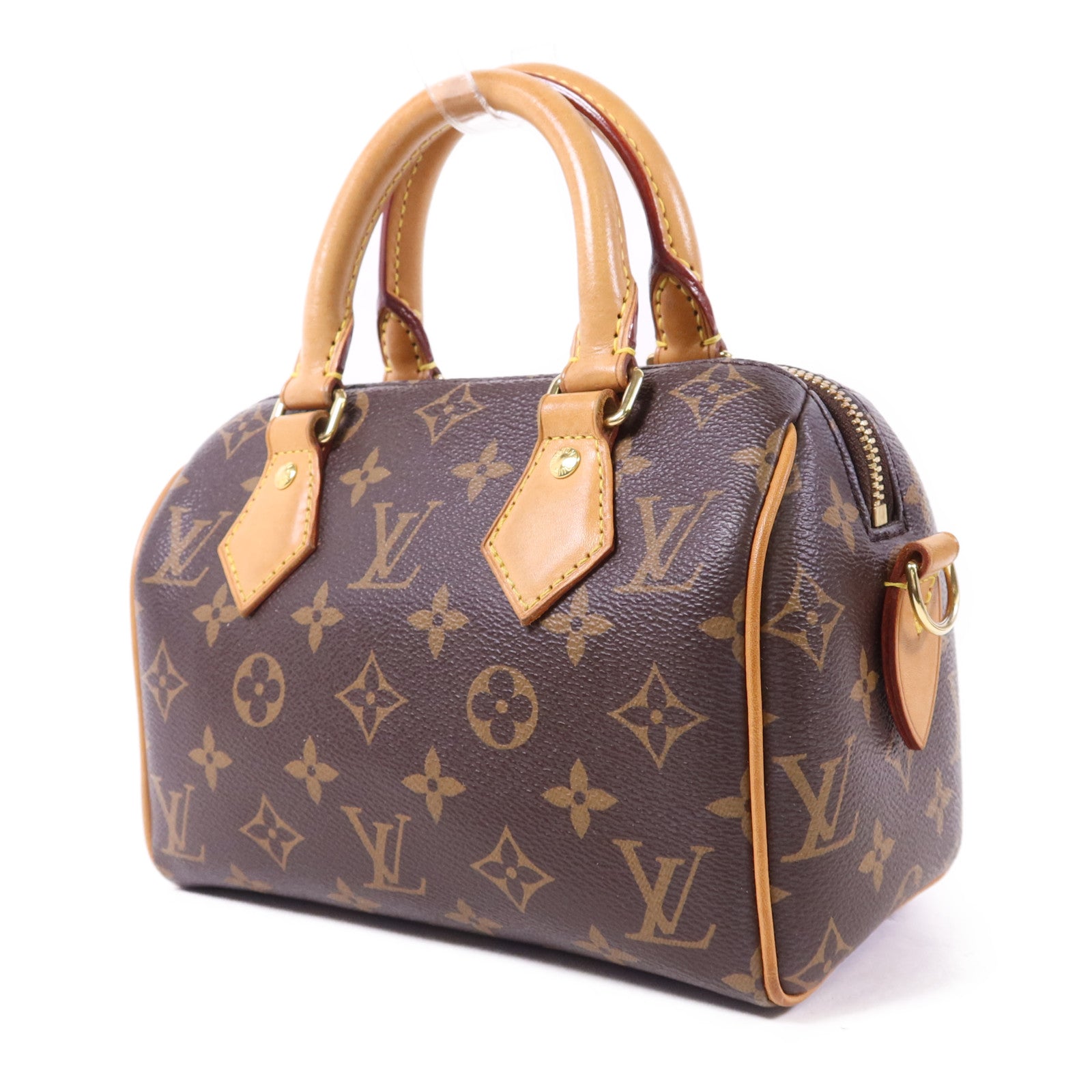 LOUIS VUITTON Monogram Speedy Bandouliere 20金扣手挽肩背兩用袋