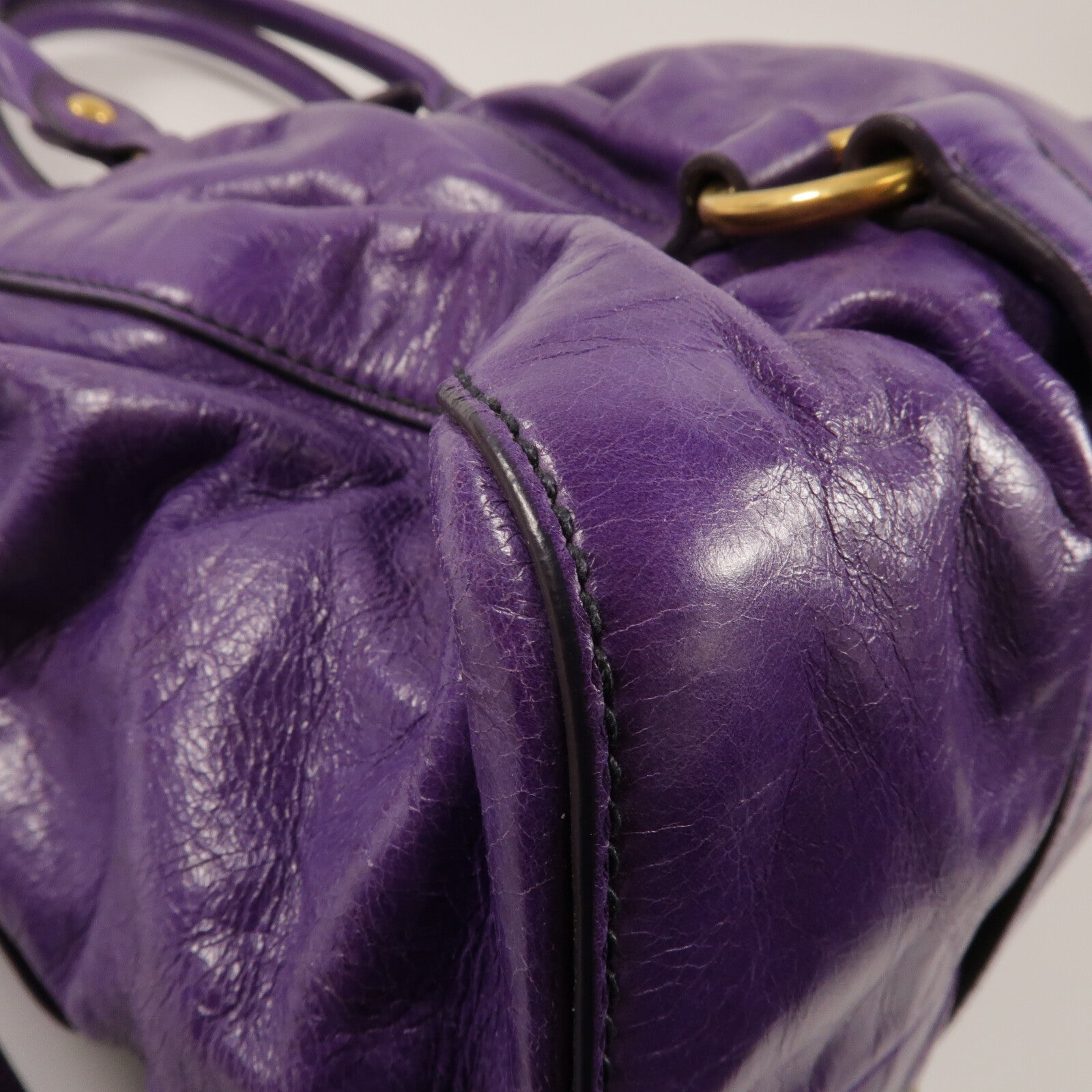 Miu Miu 牛皮皮革Shoulder Bag手挽肩背兩用袋
