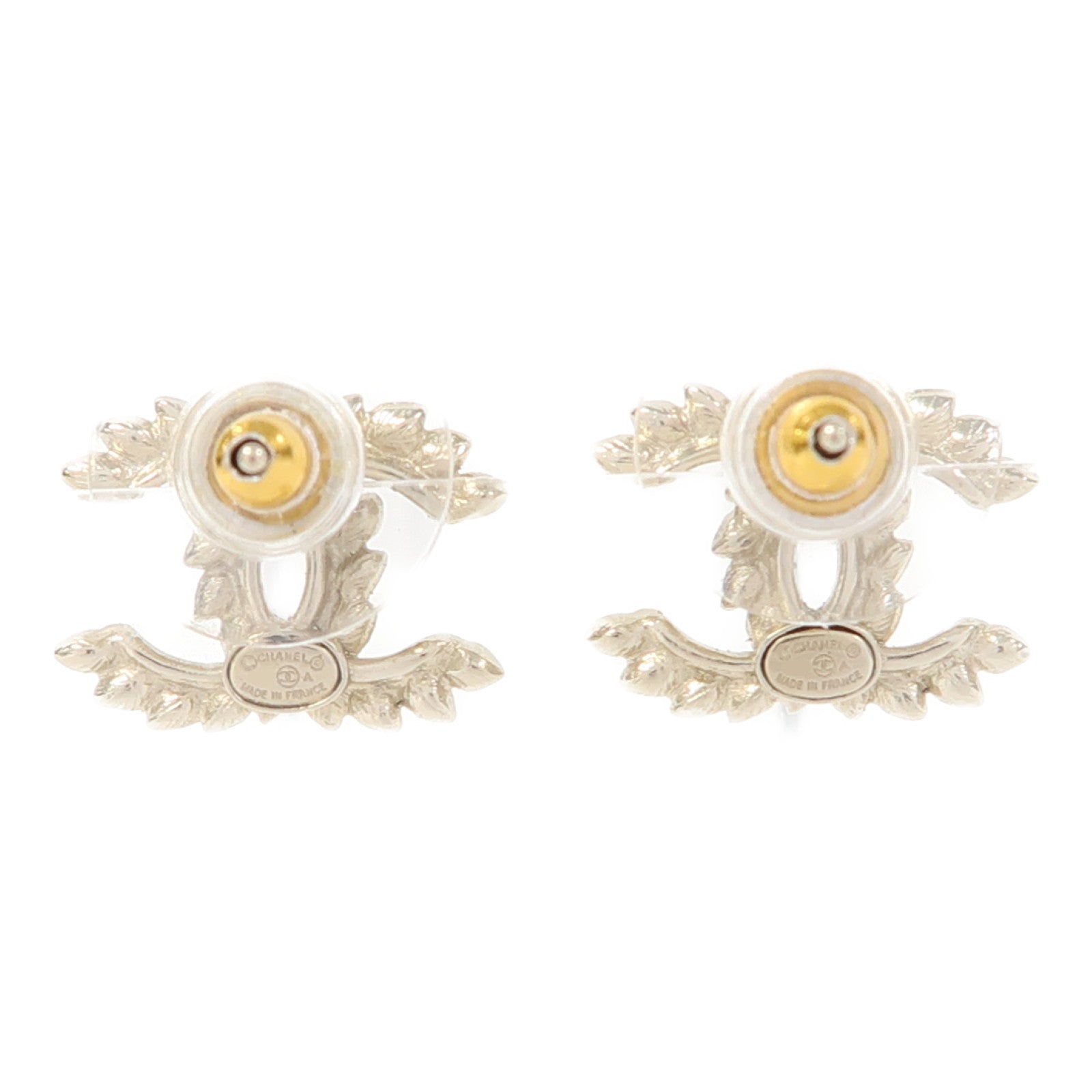 CHANEL 金屬Earrings耳環金色