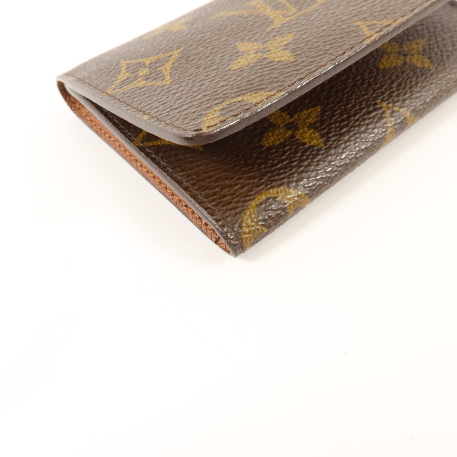 LOUIS VUITTON Monogram Enveloppe Carte De Visite金扣卡片套