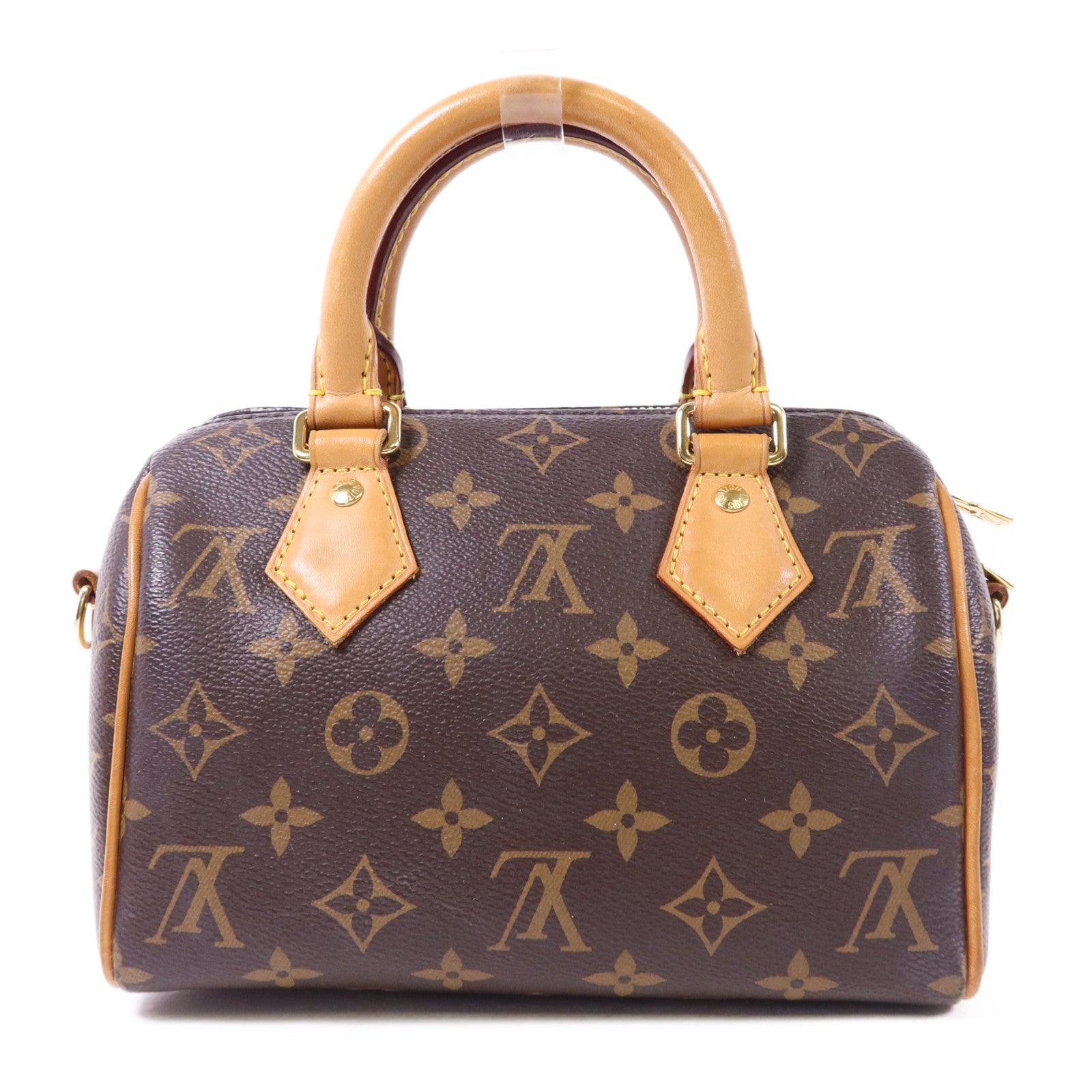 LOUIS VUITTON Monogram Speedy Bandouliere 20金扣手挽肩背兩用袋