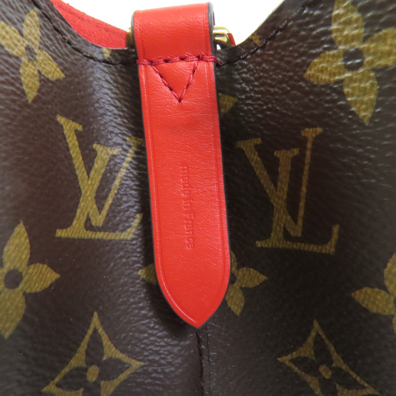 LOUIS VUITTON Monogram Neo Noe Bucket Bag金扣肩背袋Coquelicot