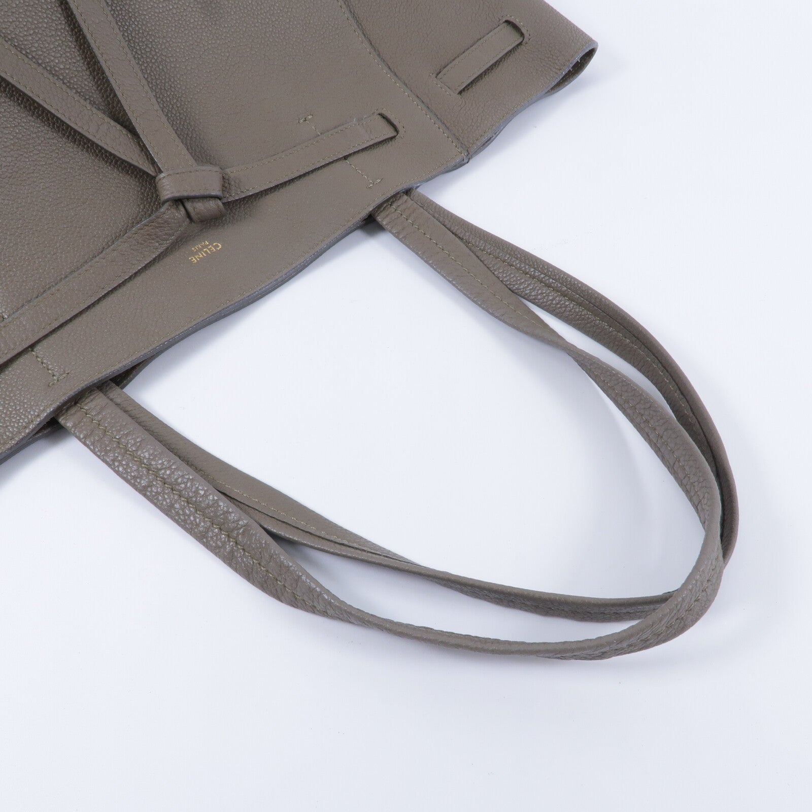 CELINE 牛皮皮革Small Cabas Phantom手挽袋