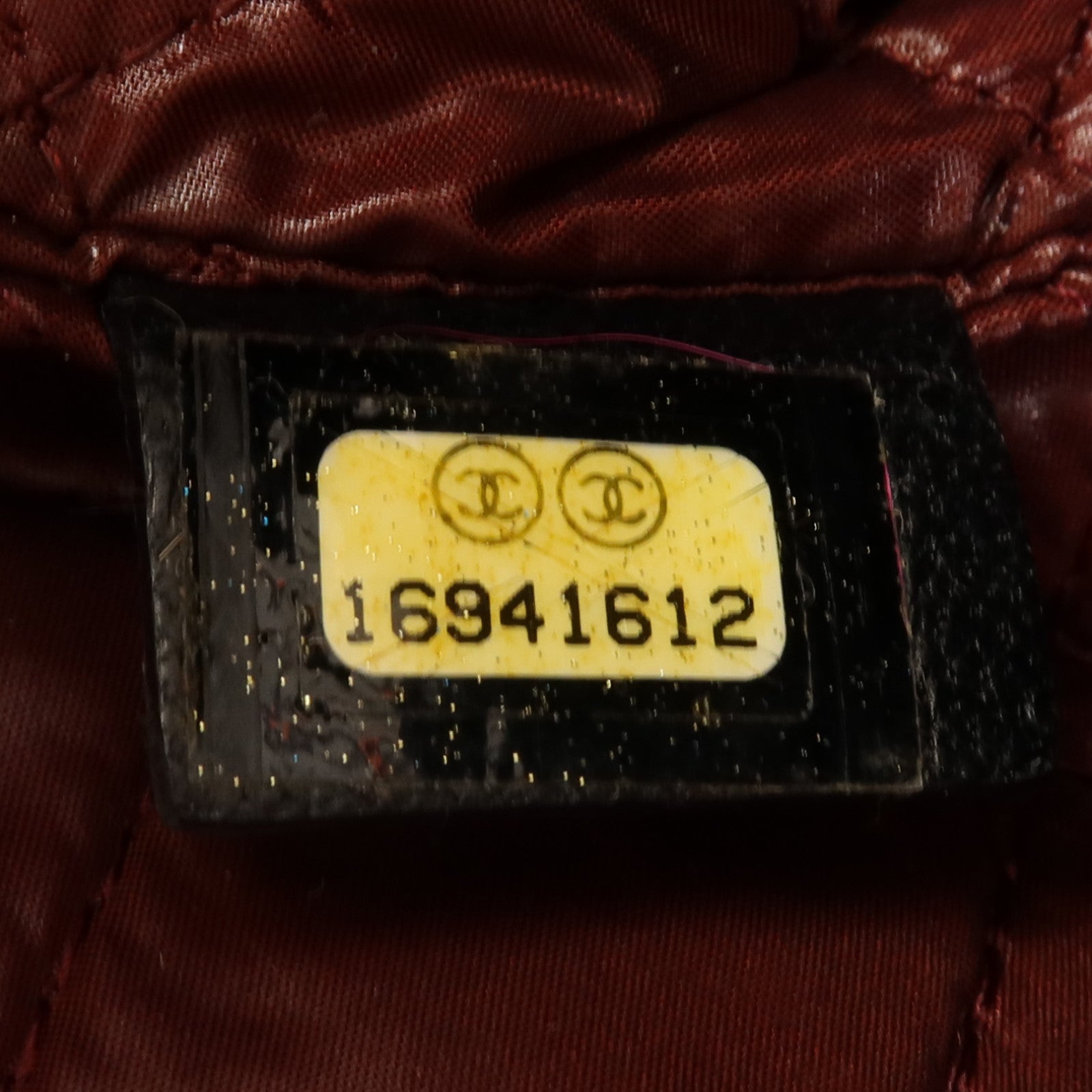 CHANEL 牛皮皮革Hand Bag銀扣手挽袋