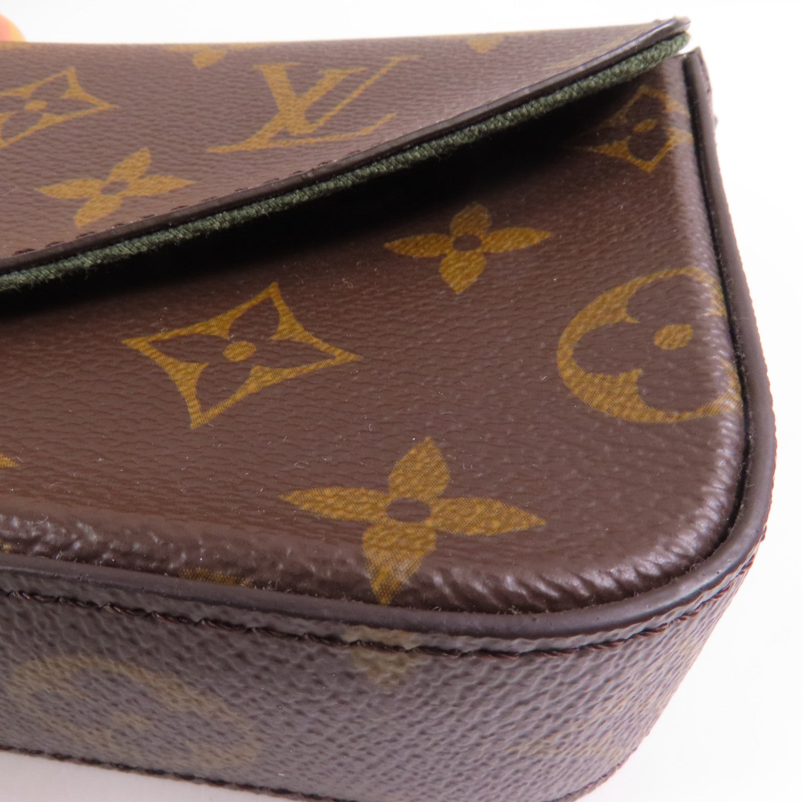 LOUIS VUITTON Monogram Felicie Strap & Go金扣肩背袋