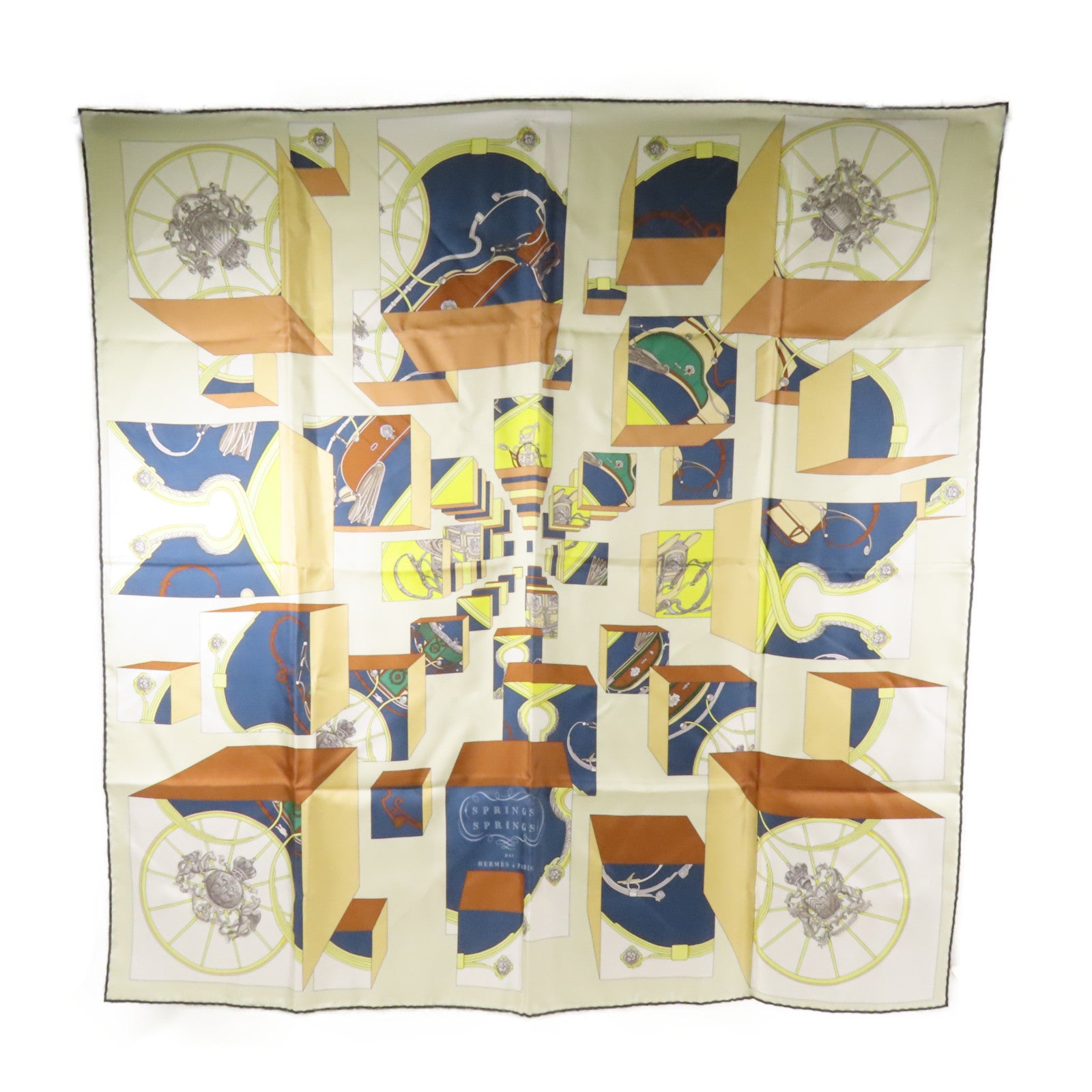 HERMES 絲質Scarf 90X90絲巾