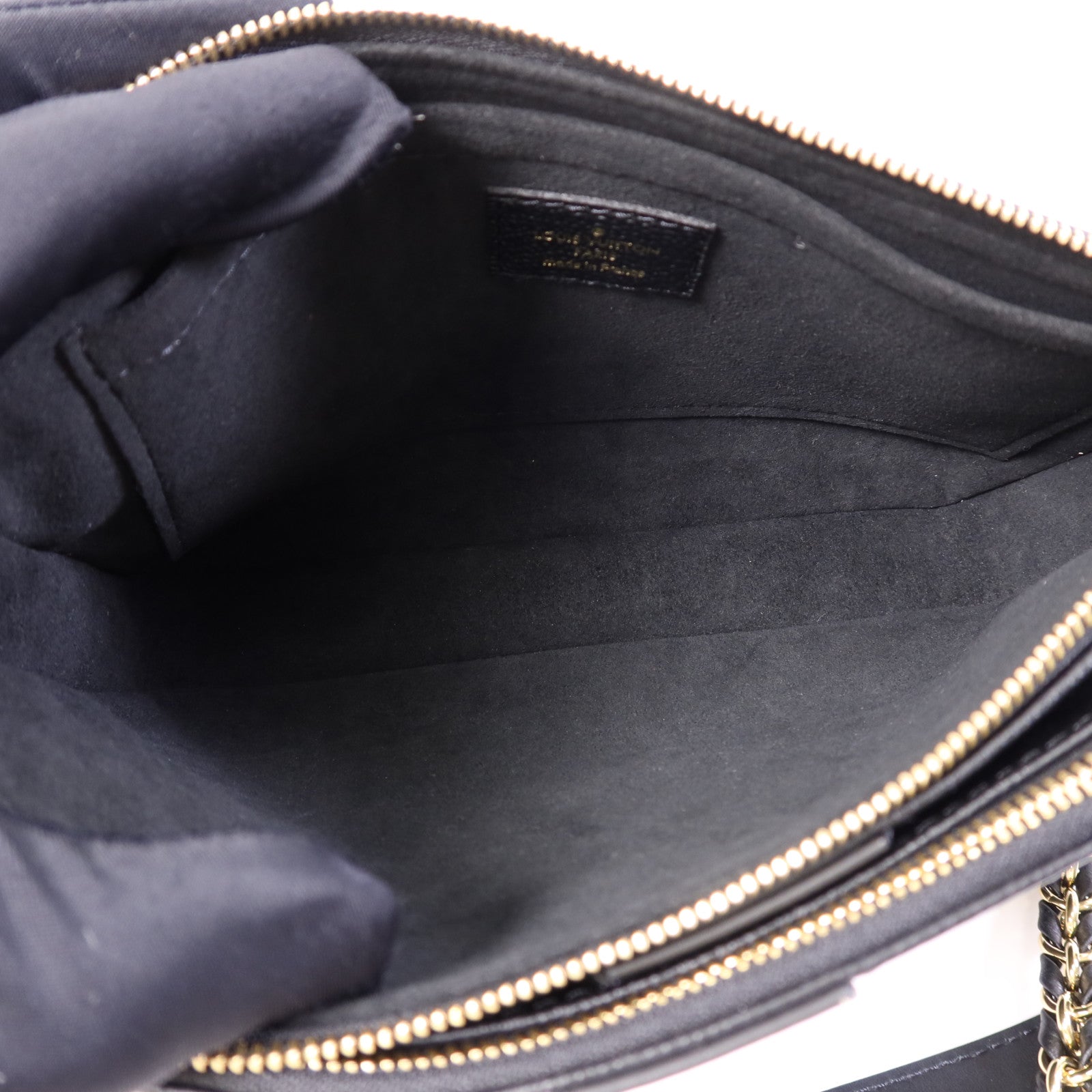 LOUIS VUITTON Monogram Empreinte Multi Pochette Accessoires金扣肩背袋