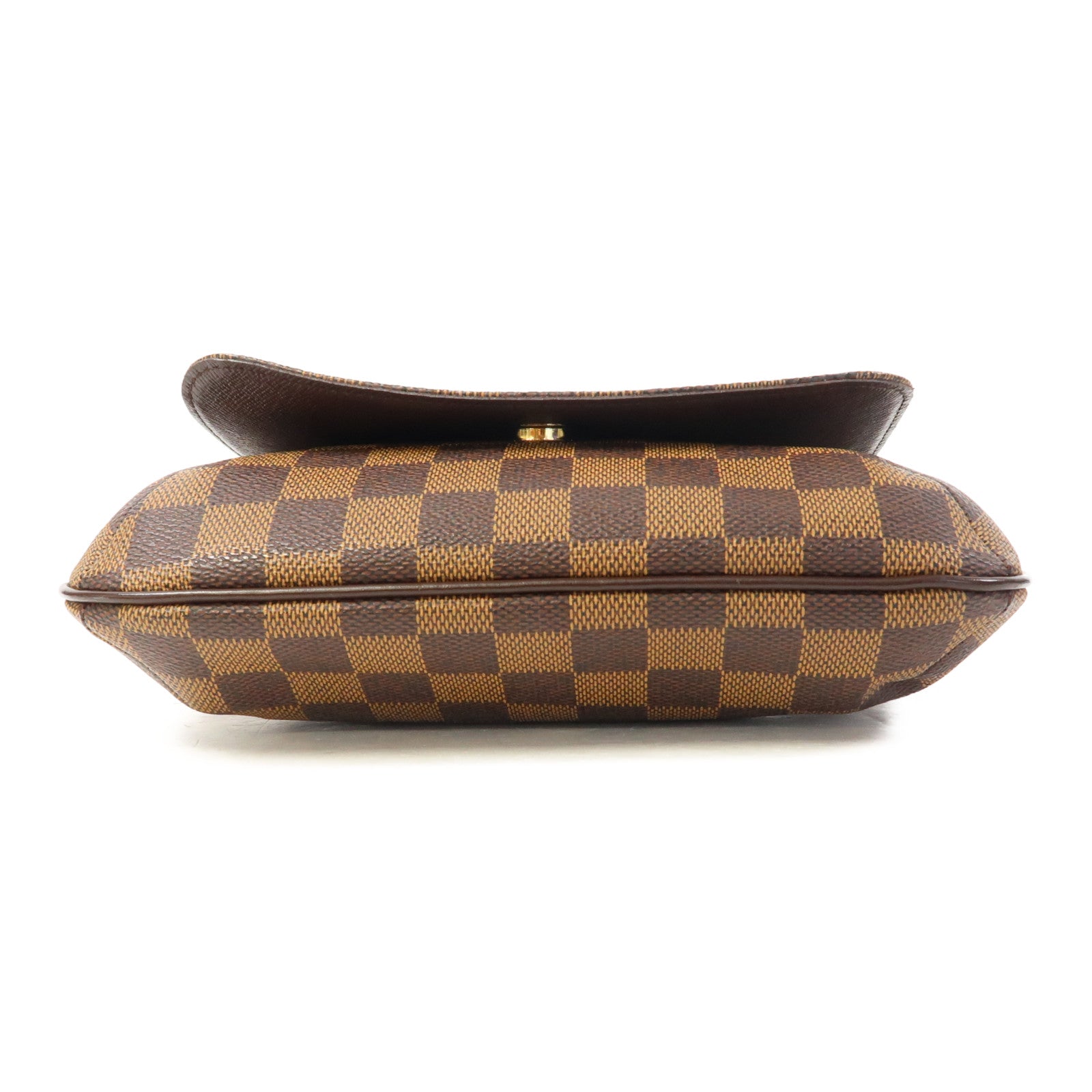 LOUIS VUITTON Damier Musette Salsa金扣肩背袋啡色