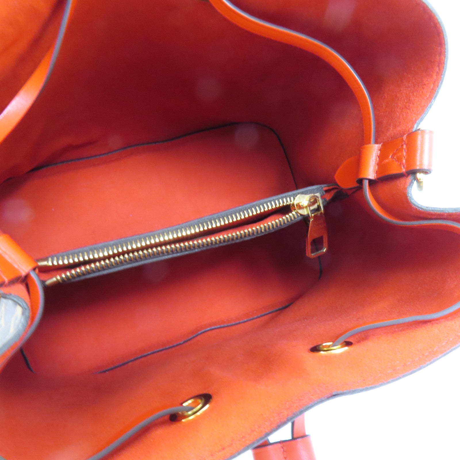 LOUIS VUITTON Monogram Neo Noe Bucket Bag金扣肩背袋Coquelicot