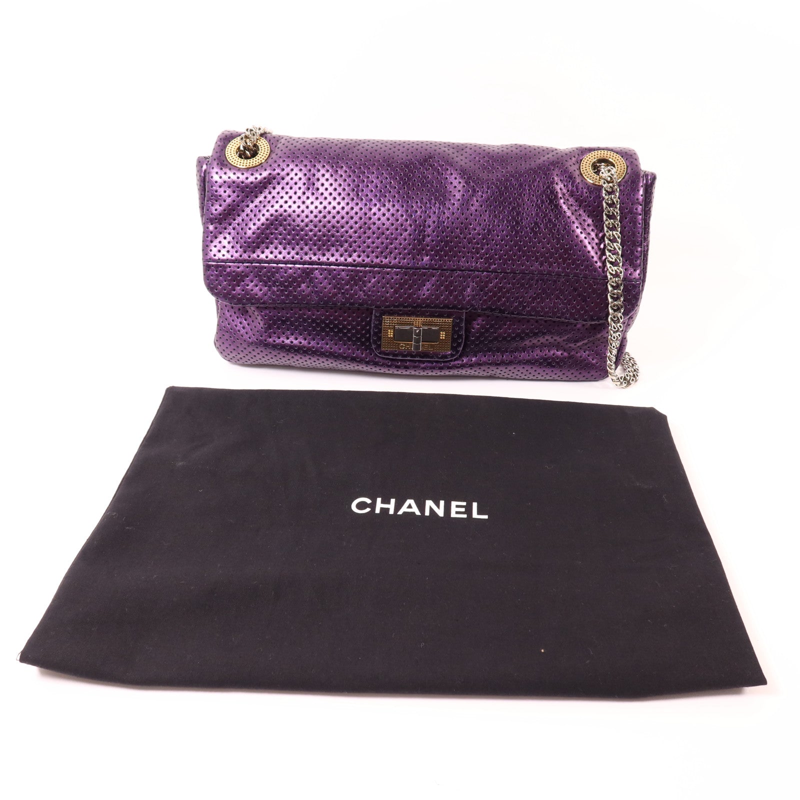 CHANEL 【激減優惠】牛皮皮革Chain Shoulder鏈帶肩背袋