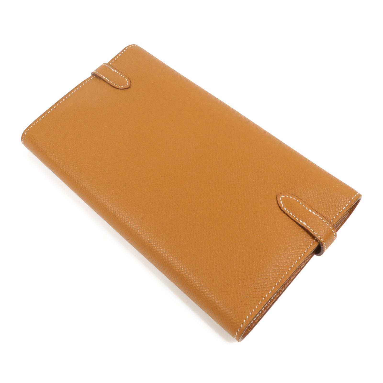 HERMES Epsom皮革Kelly Long Wallet長錢包