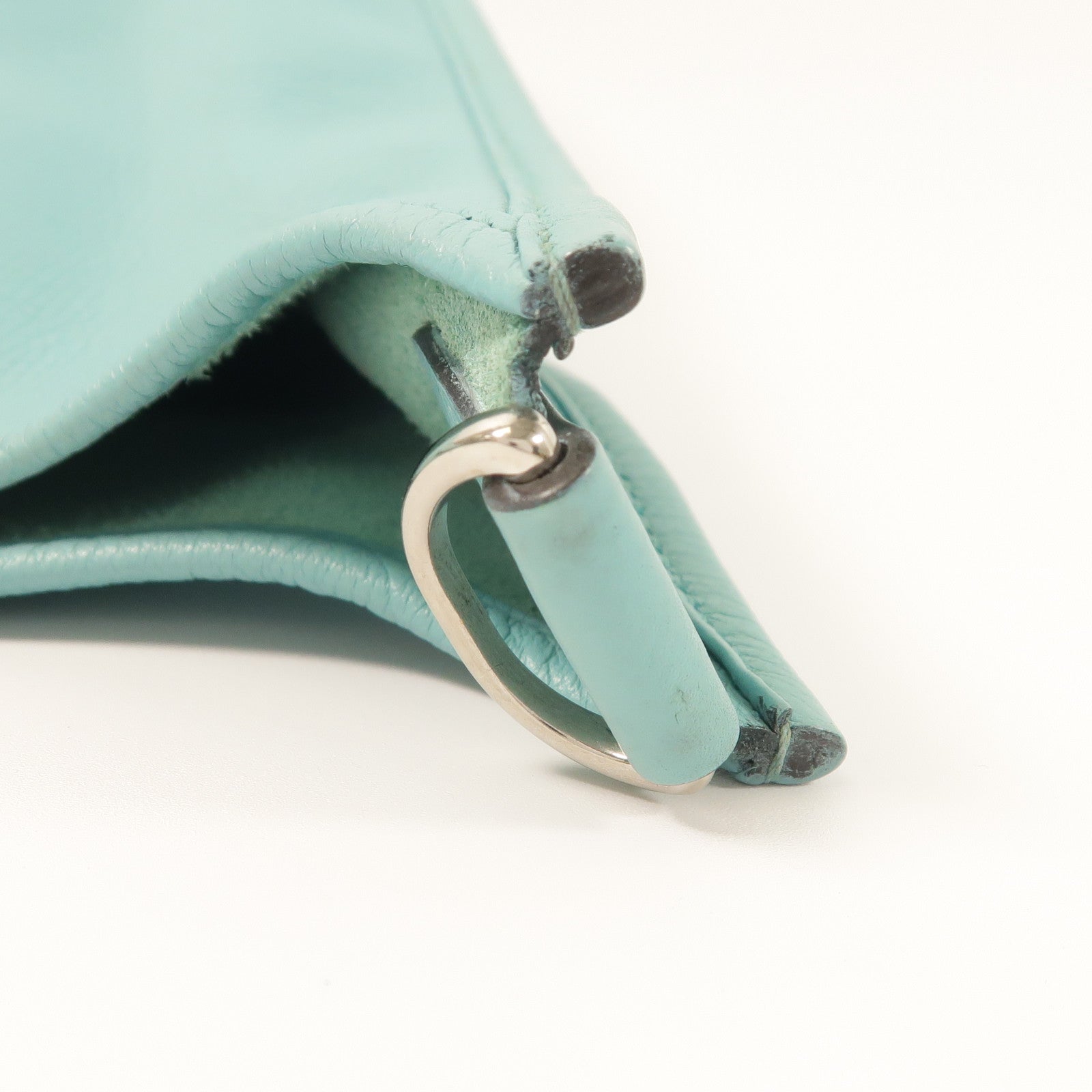 HERMES Epsom皮革Evelyne GM銀扣肩背袋