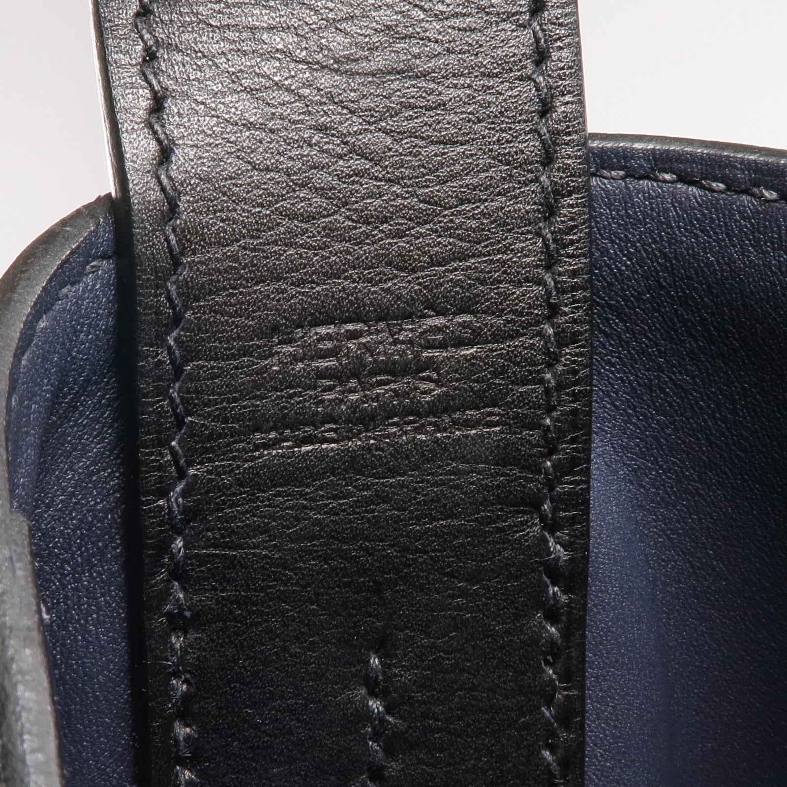 HERMES Evercolor/Evergrain皮革Jockey Bag銀扣肩背袋/手挽袋