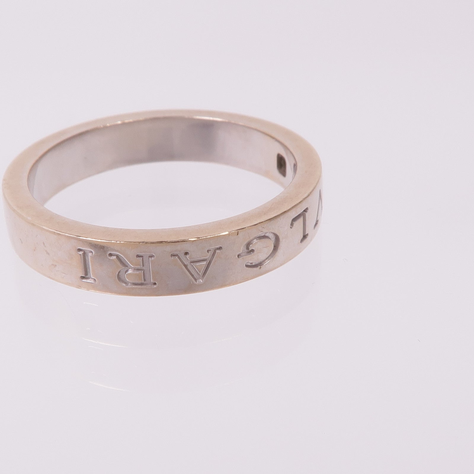 BVLGARI 【激減優惠】18K白金B.Zero1 Essential Ring鑽石戒指Bvlgari#61/US#9.5