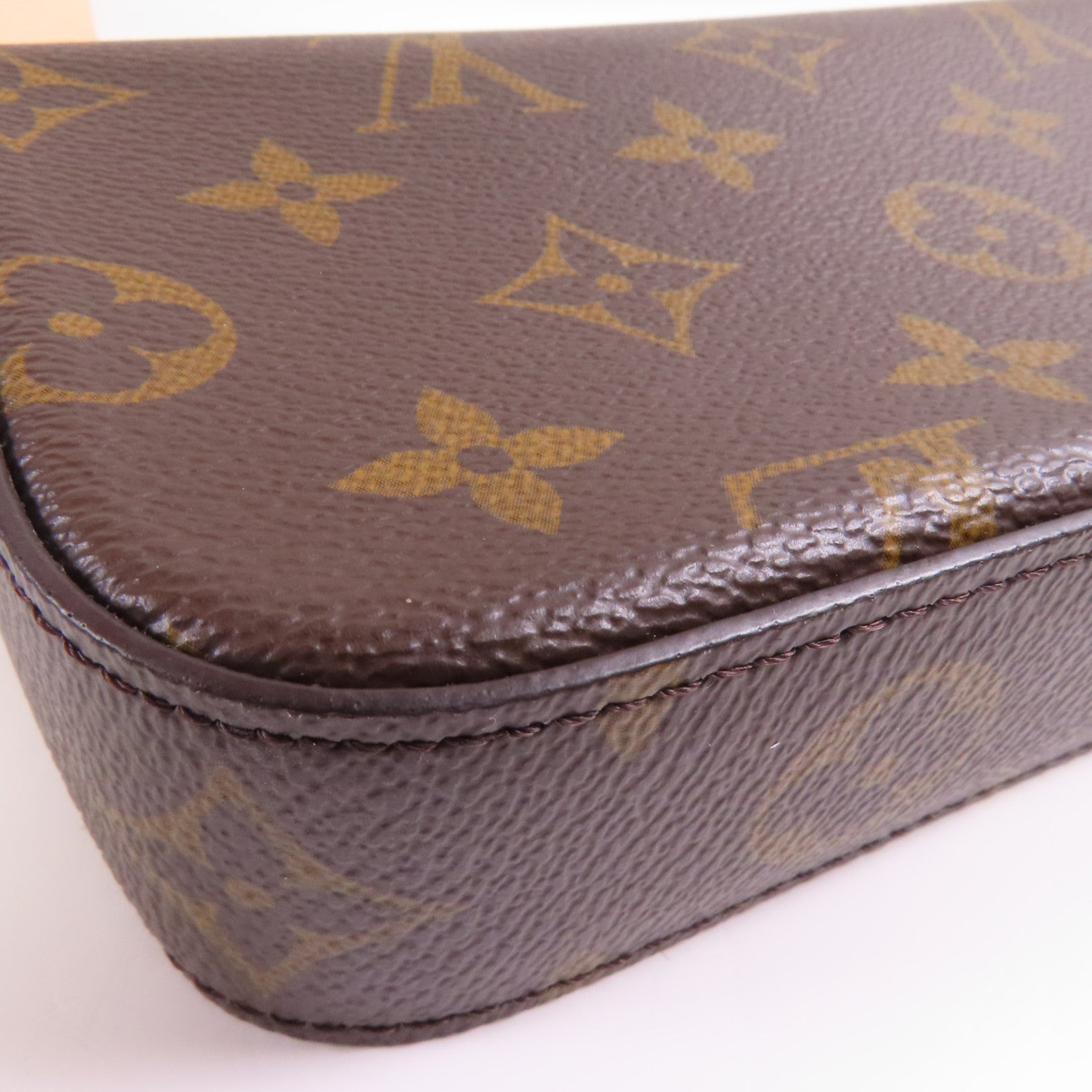 LOUIS VUITTON Monogram Felicie Strap & Go金扣肩背袋