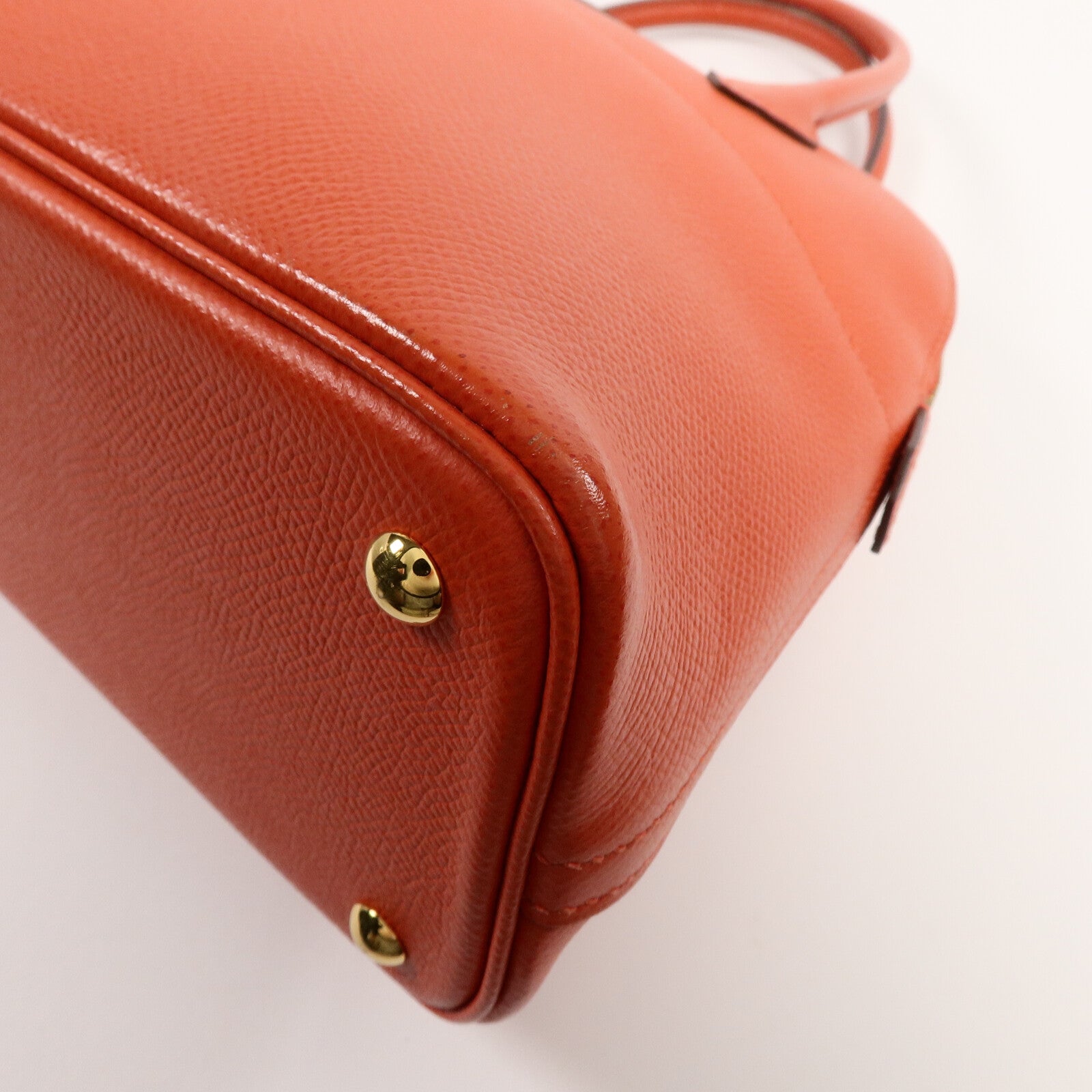 HERMES Epsom皮革Bolide 27手挽肩背兩用袋Rouge Tomate