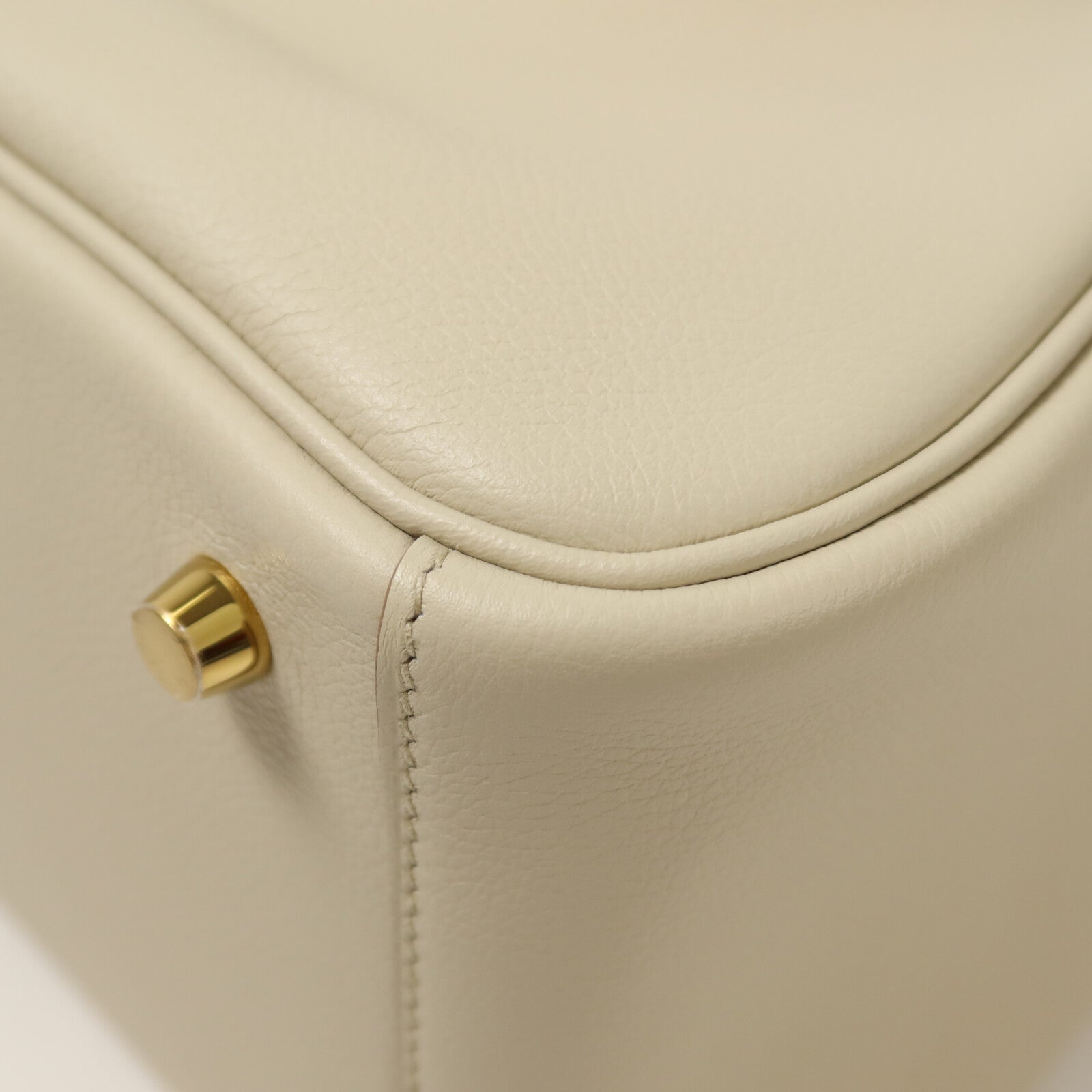 HERMES Evercolor皮革Lindy 26手挽肩背兩用袋Beton